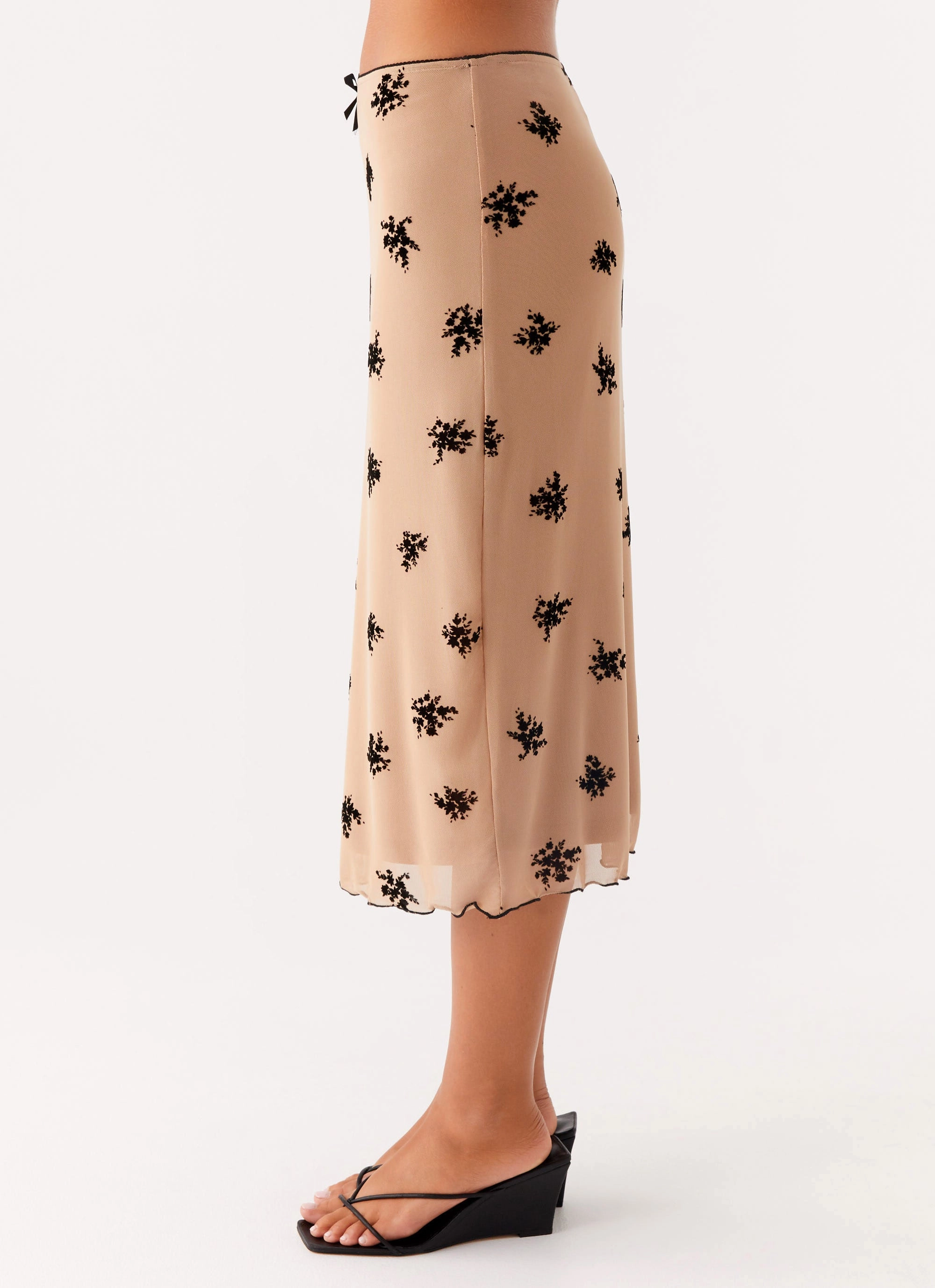Flexibility Fit Stay Cool Rocca Midi Skirt - Nude