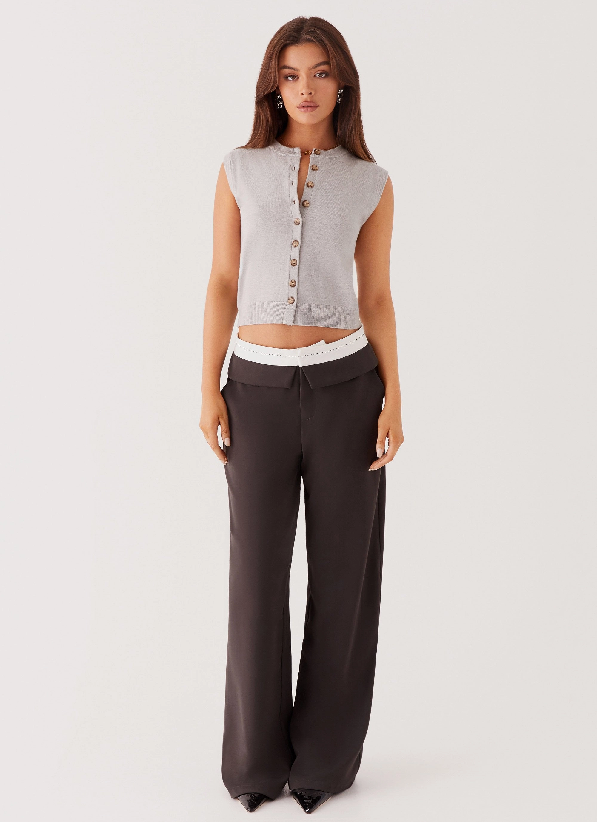 Don't Kill My Vibe Pants - Black Stretch Support Fit