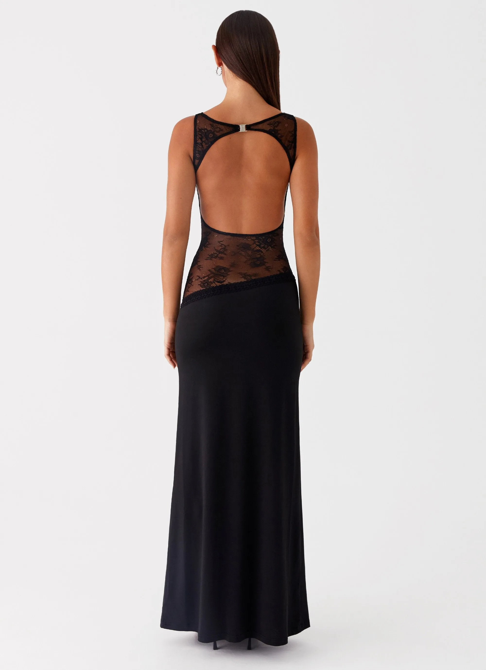 Simple Mood Quick Drying Lucinda Maxi Dress - Black