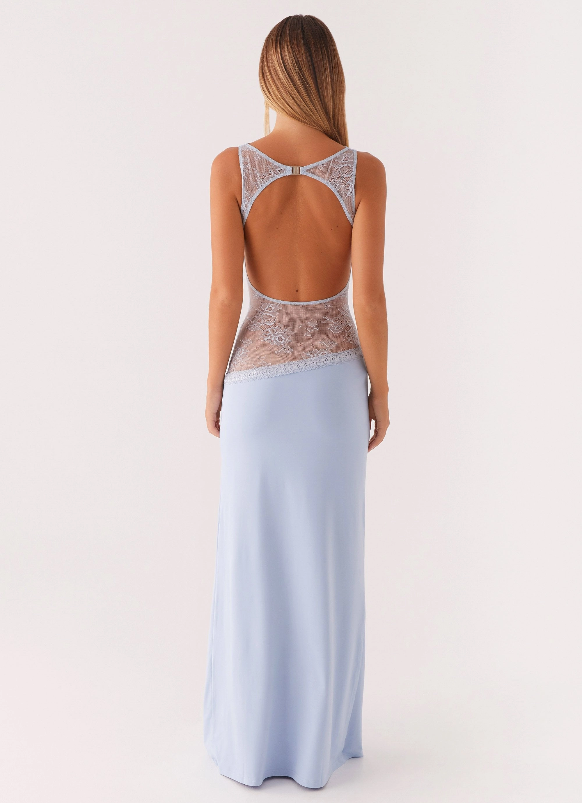 Lucinda Maxi Dress - Blue Casual Vibes