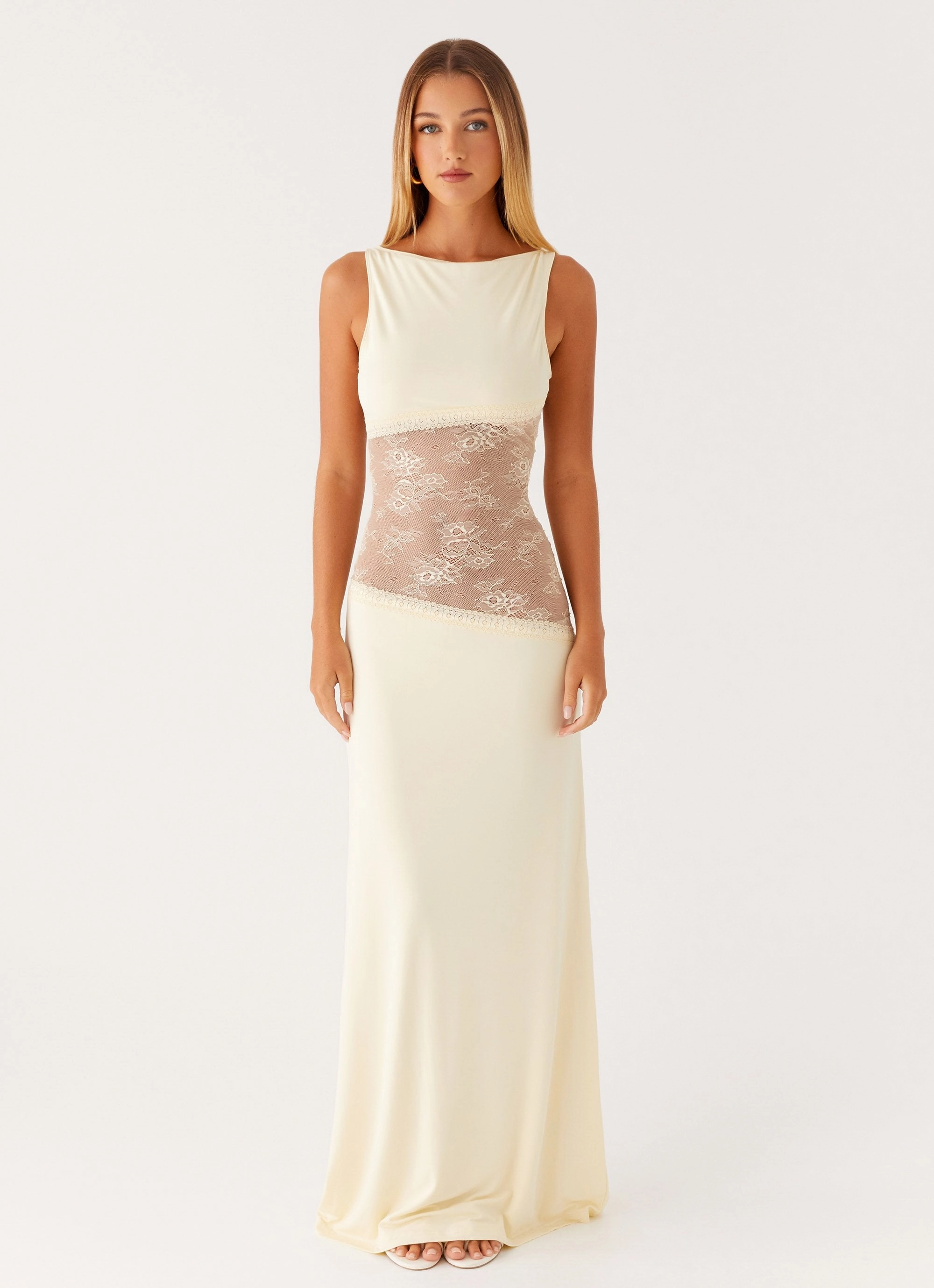 Bloom Zone Lucinda Maxi Dress - Yellow