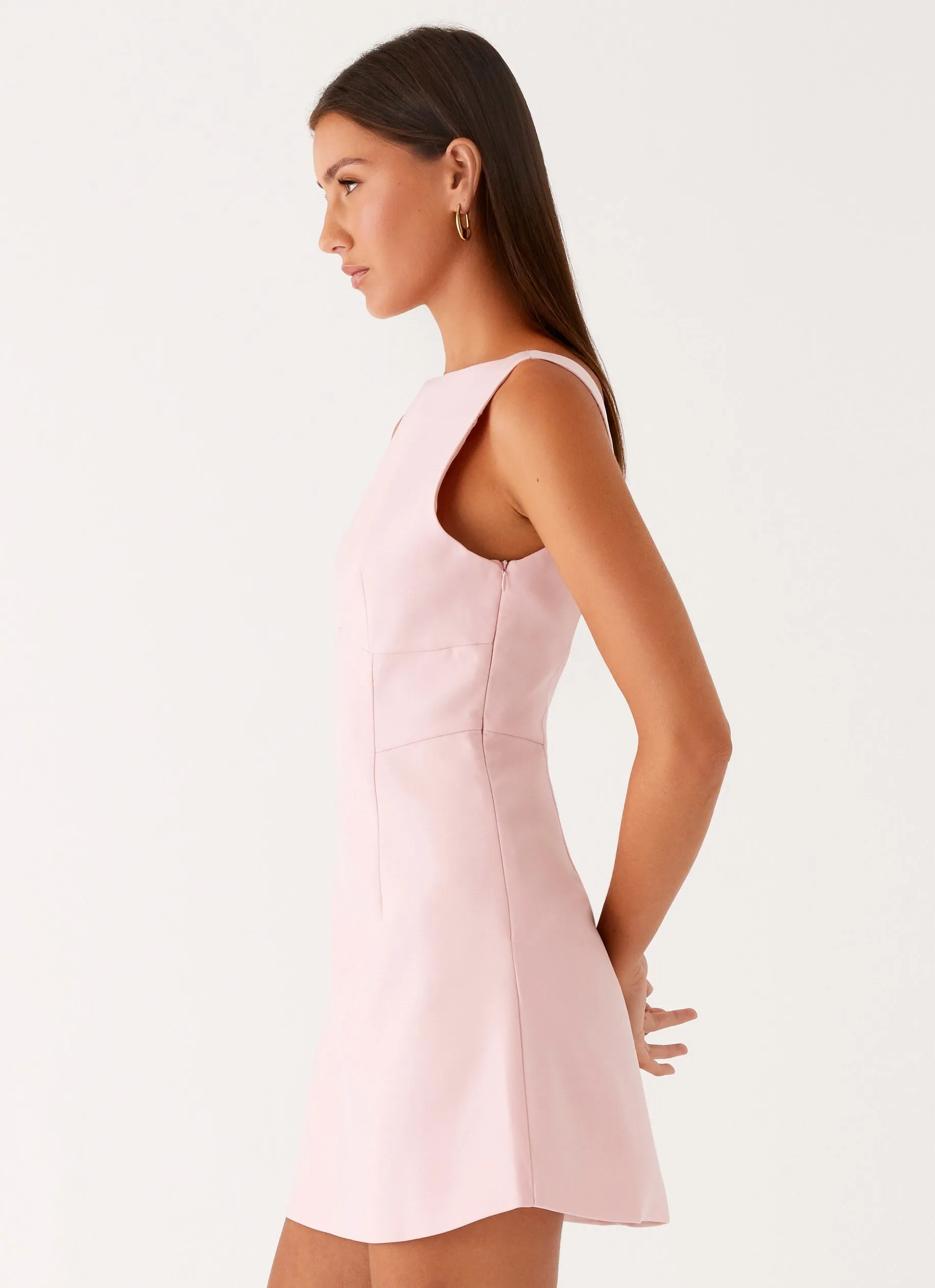 Lulita Mini Dress - Pink Soft Comfort