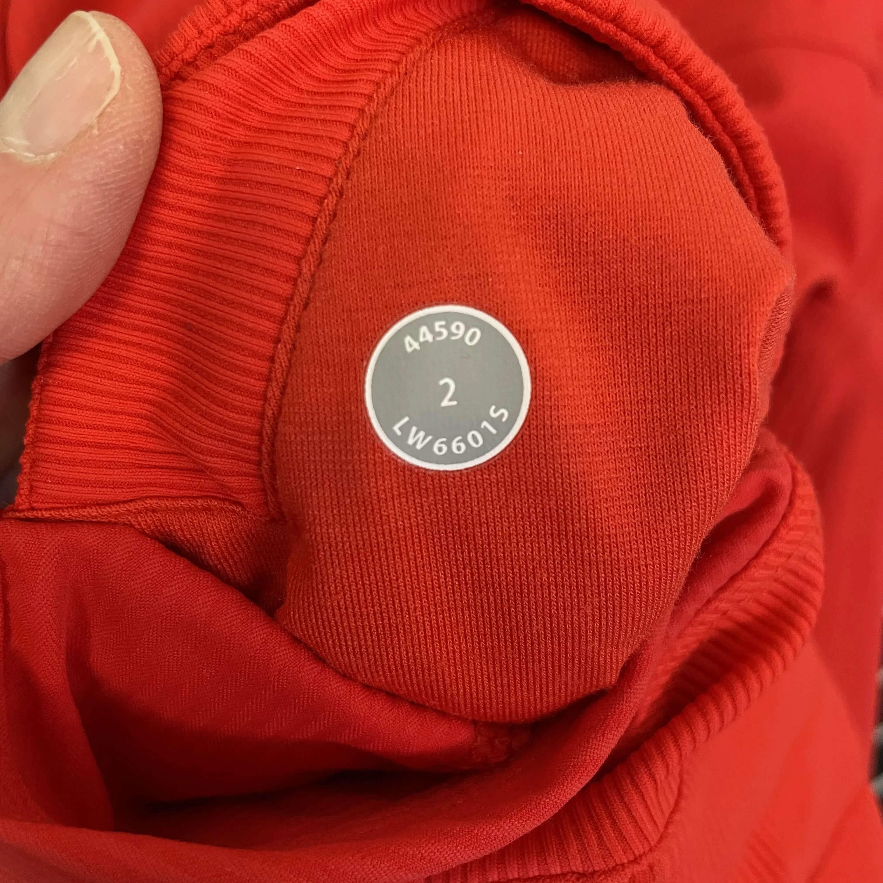 Lululemon | Women's Bright Red Dance Studio Mid Rise Cropped Pants | Size: 2