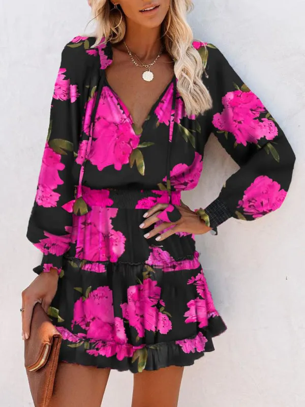 Luna Luxo Printed Dress