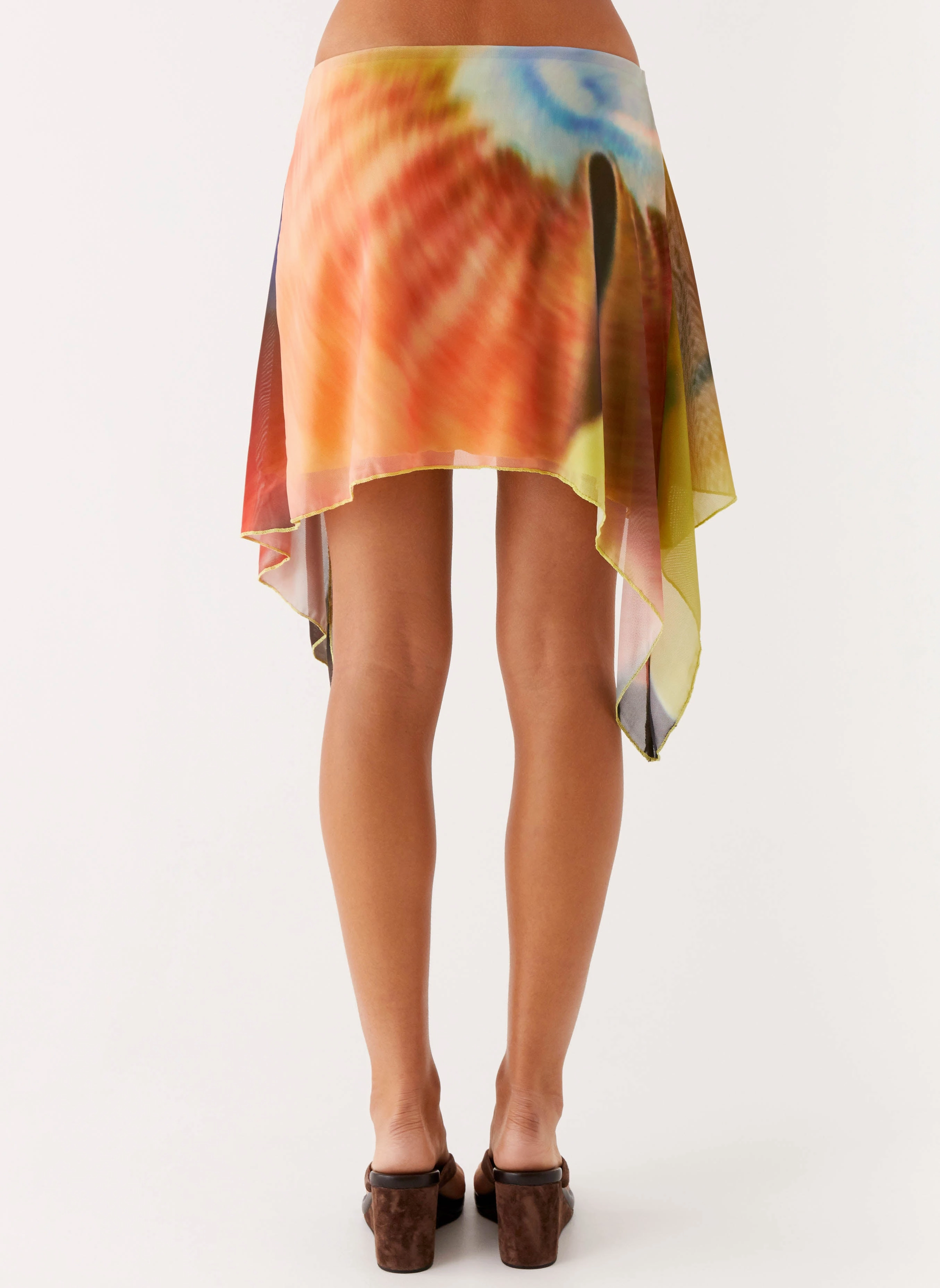 Timeless Layers Lustra Mini Skirt - Moody Floral