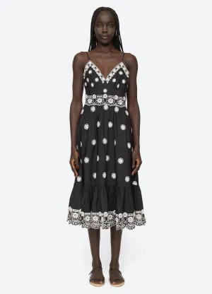 Sea NY Elysse Dress Modern Layering Sleek Flow