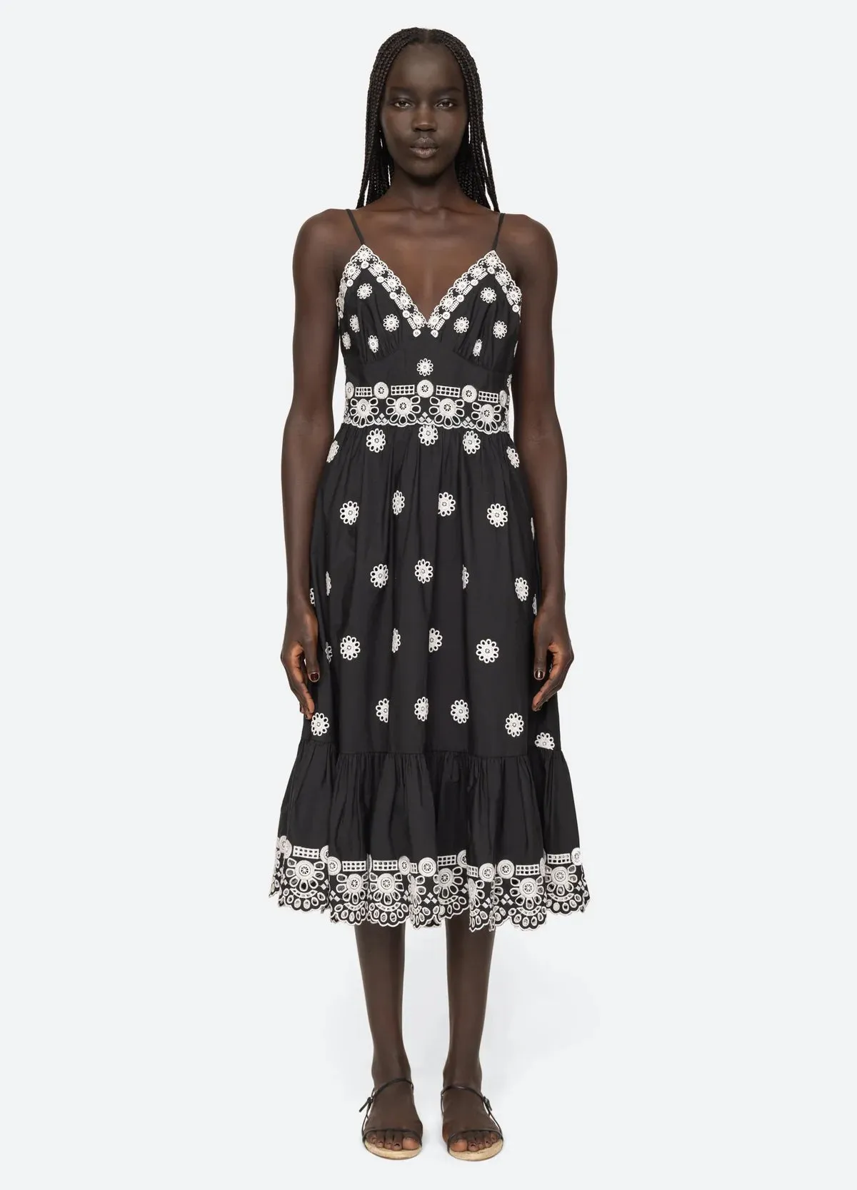 Sea NY Elysse Dress Modern Layering Sleek Flow