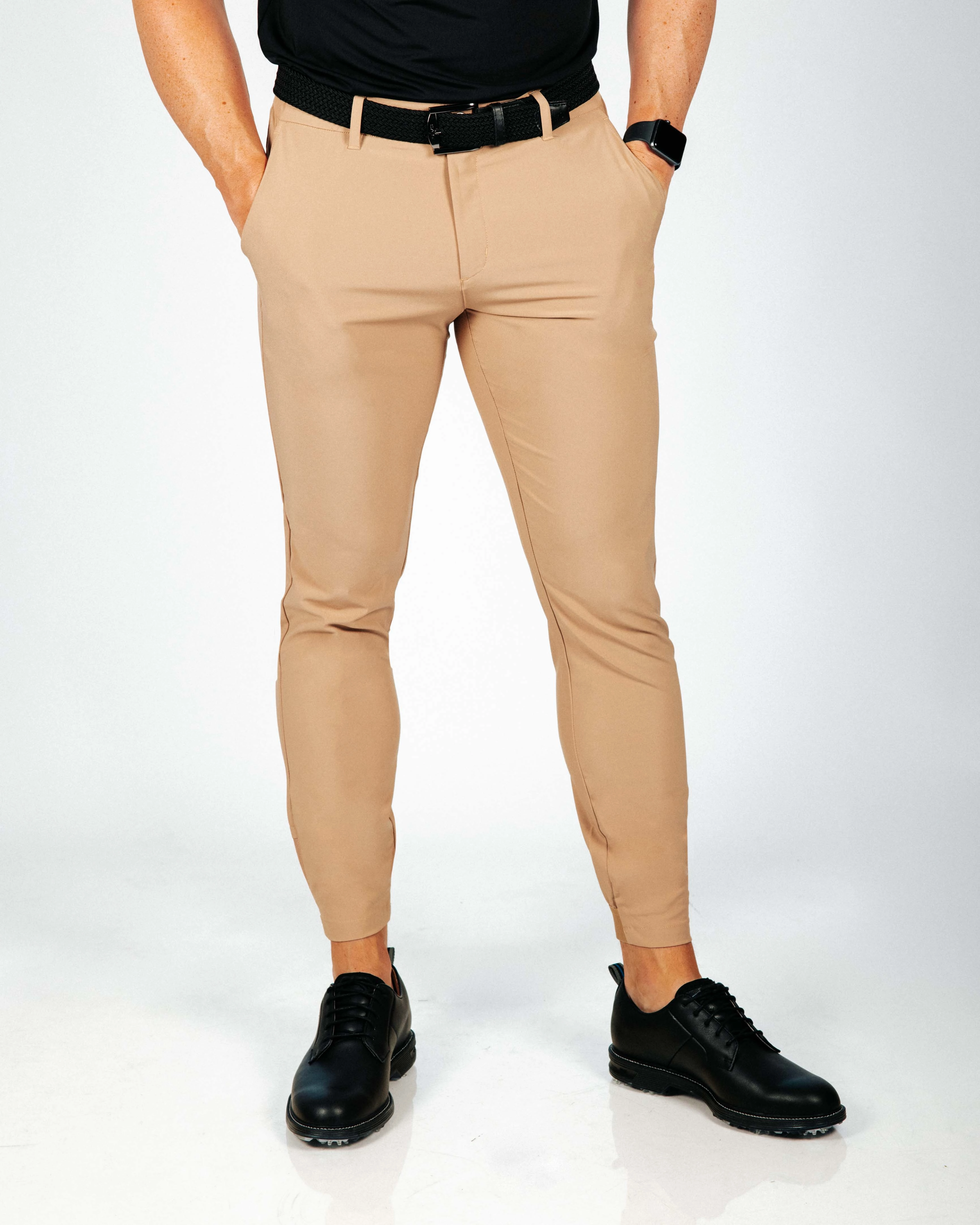 MultiPocketDesign Men's Khaki Golf Jogger