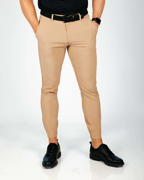 MultiPocketDesign Men's Khaki Golf Jogger
