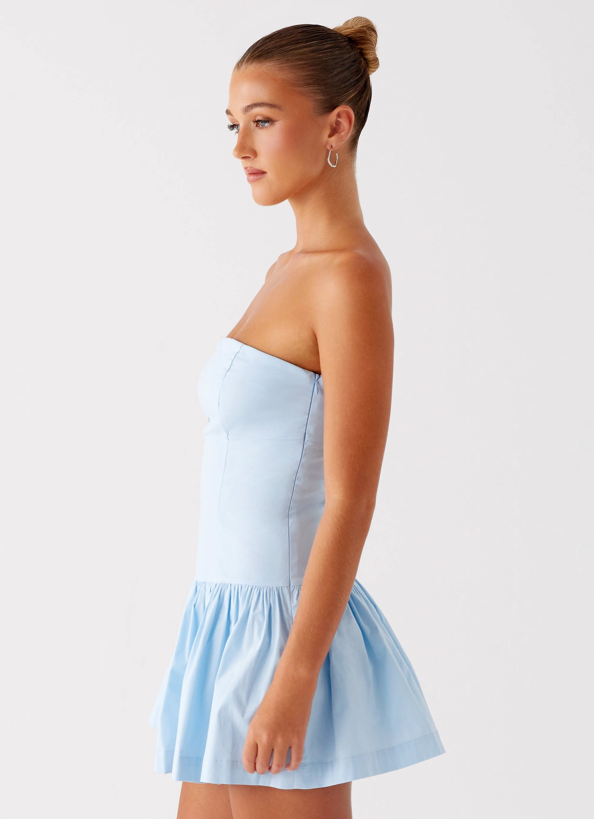 Minimalist feel Riviera Mini Dress - Blue