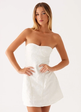 Elegant Style So Stylish Mini Dress - White