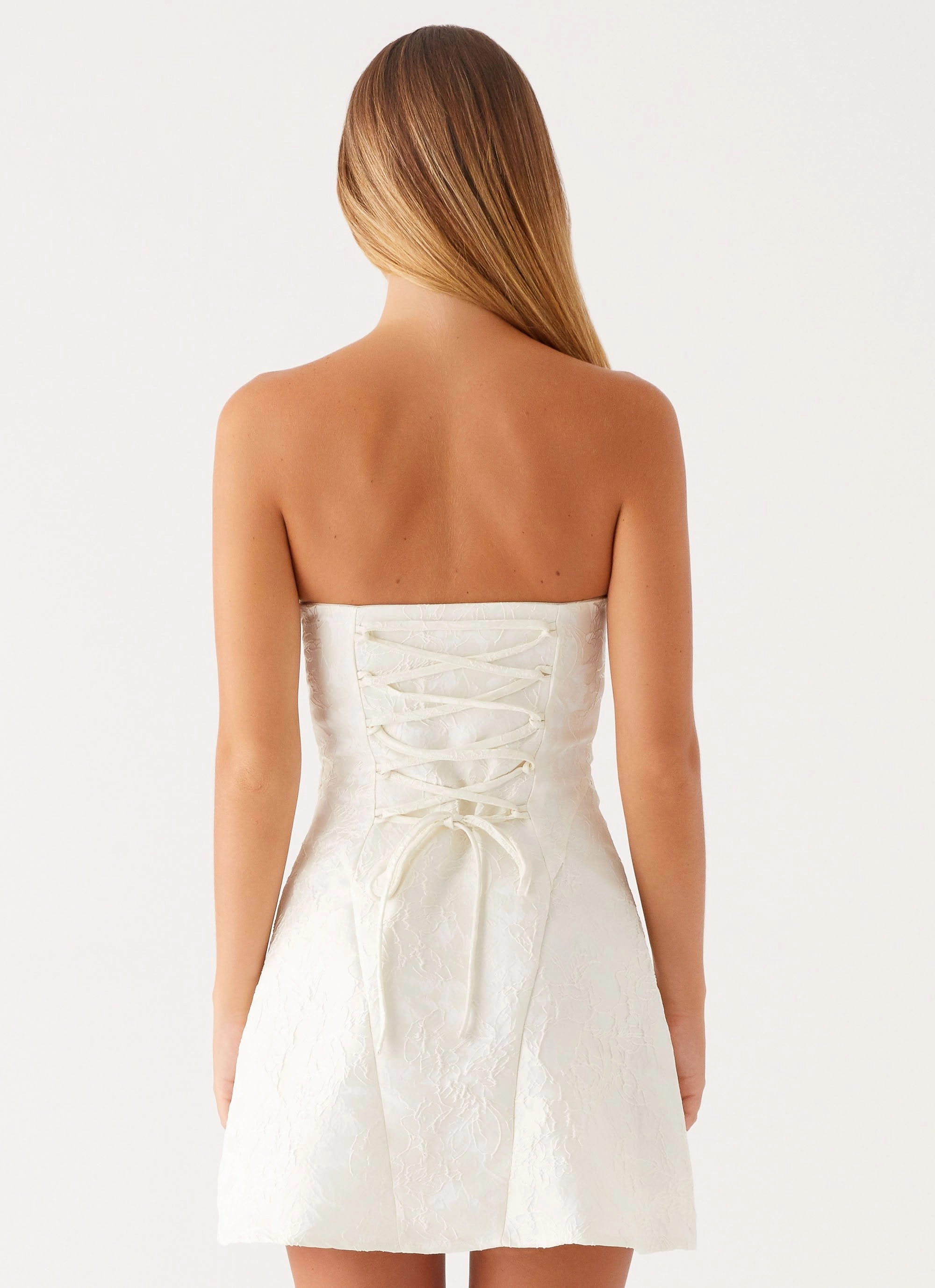 So Stylish Mini Dress - White Versatile occasion dress