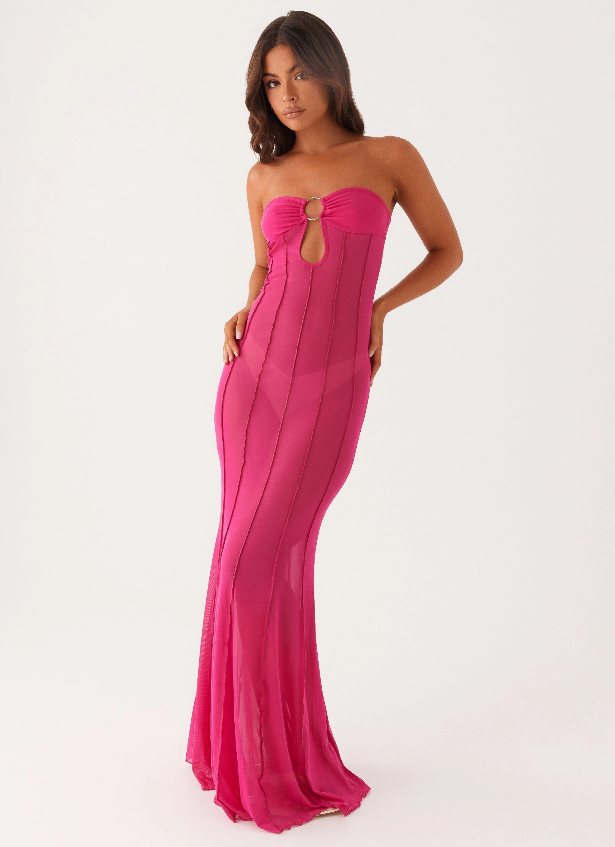 Kennedy Maxi Dress - Fuchsia Modern Staple
