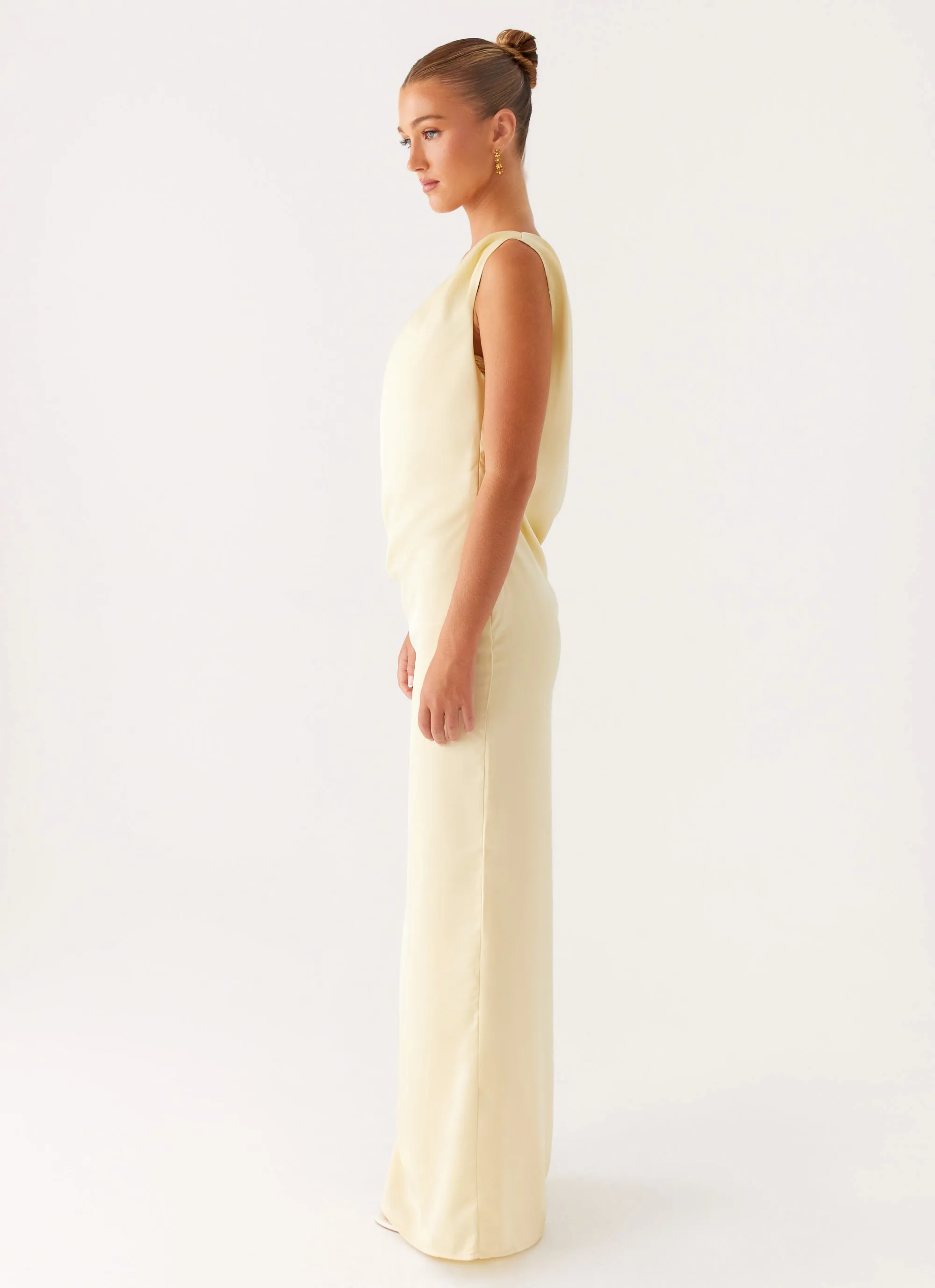 Linen Love Cooper Maxi Dress - Yellow