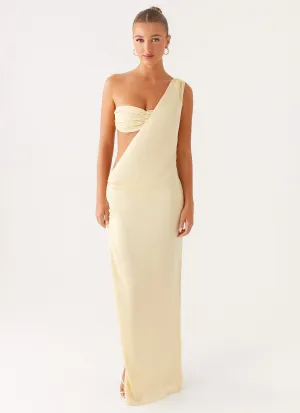 Cooper Maxi Dress - Yellow New Mood