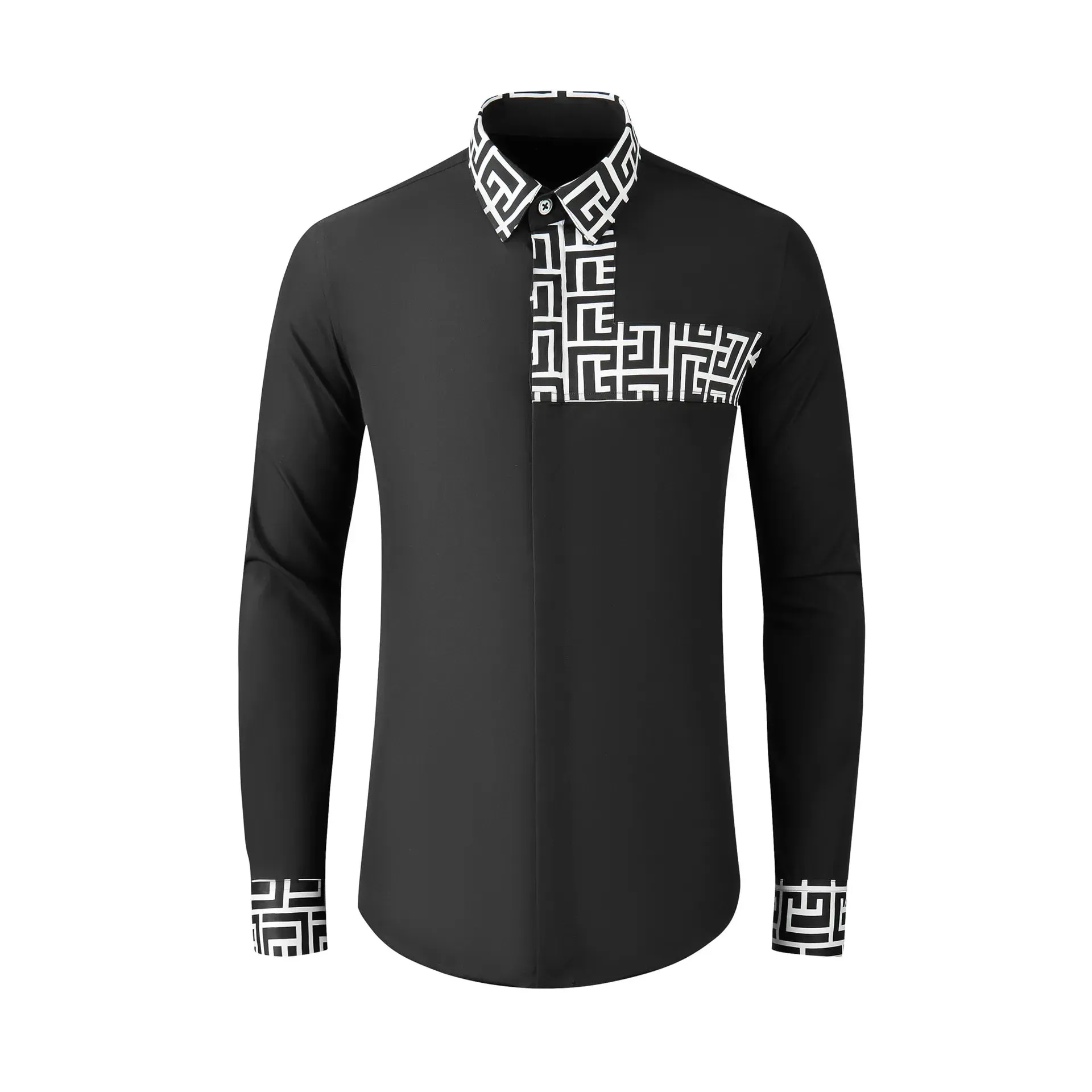 Luxury Striped Men's Business Shirt