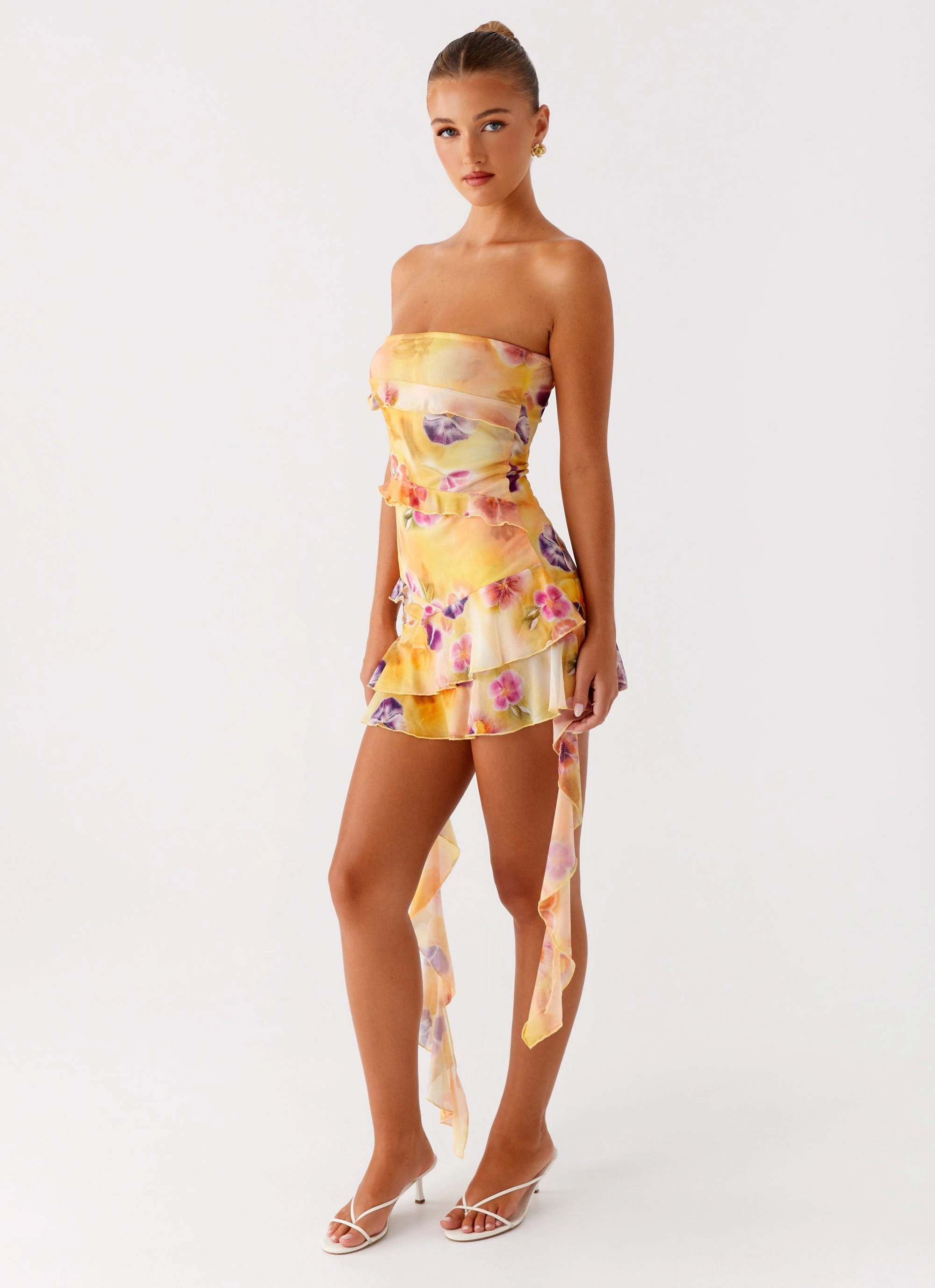 Macey Mini Dress - Sunburst Floral Relaxed-fit maxi dress