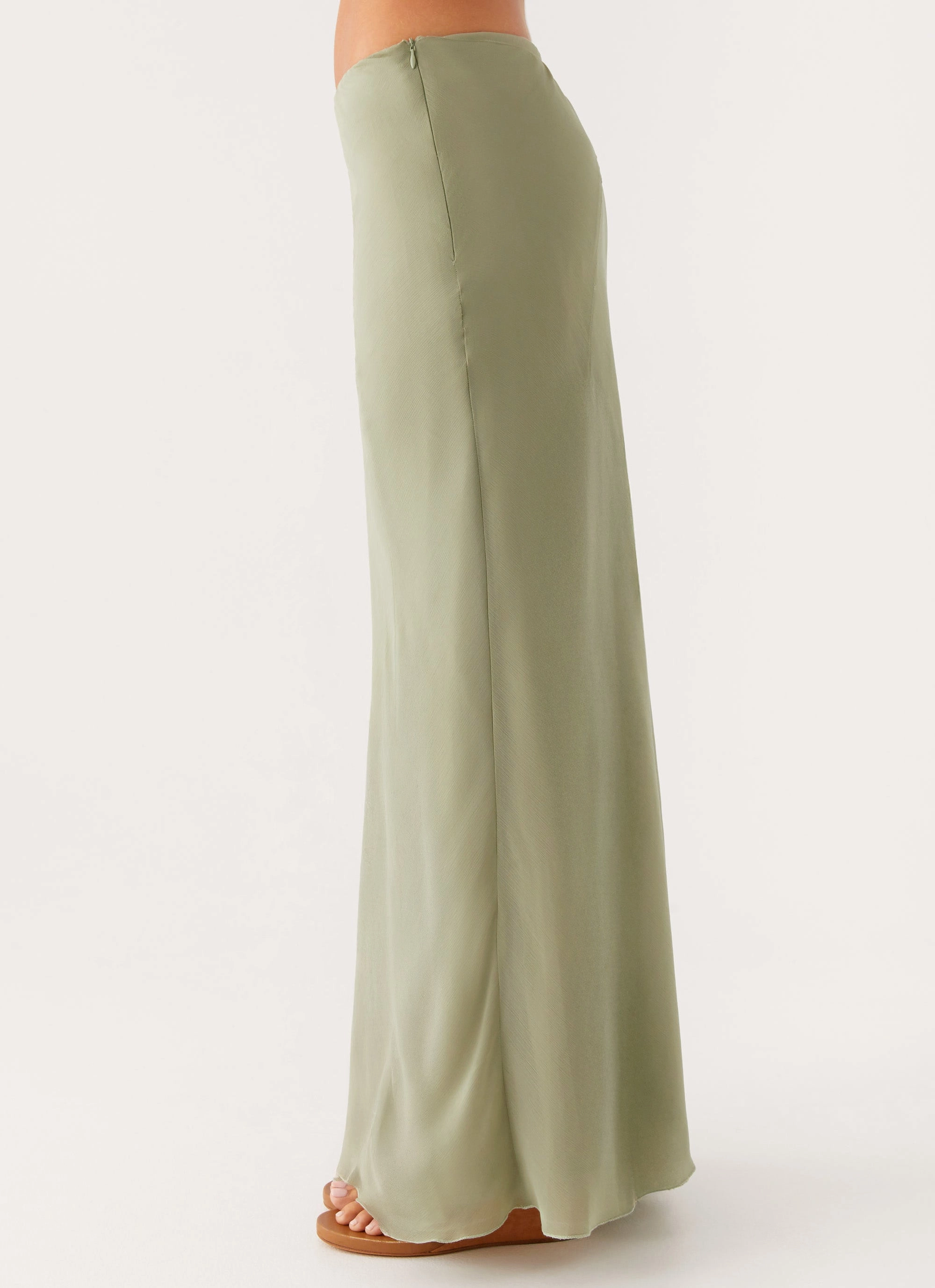 Maddox Maxi Skirt - Sage No Wrinkle