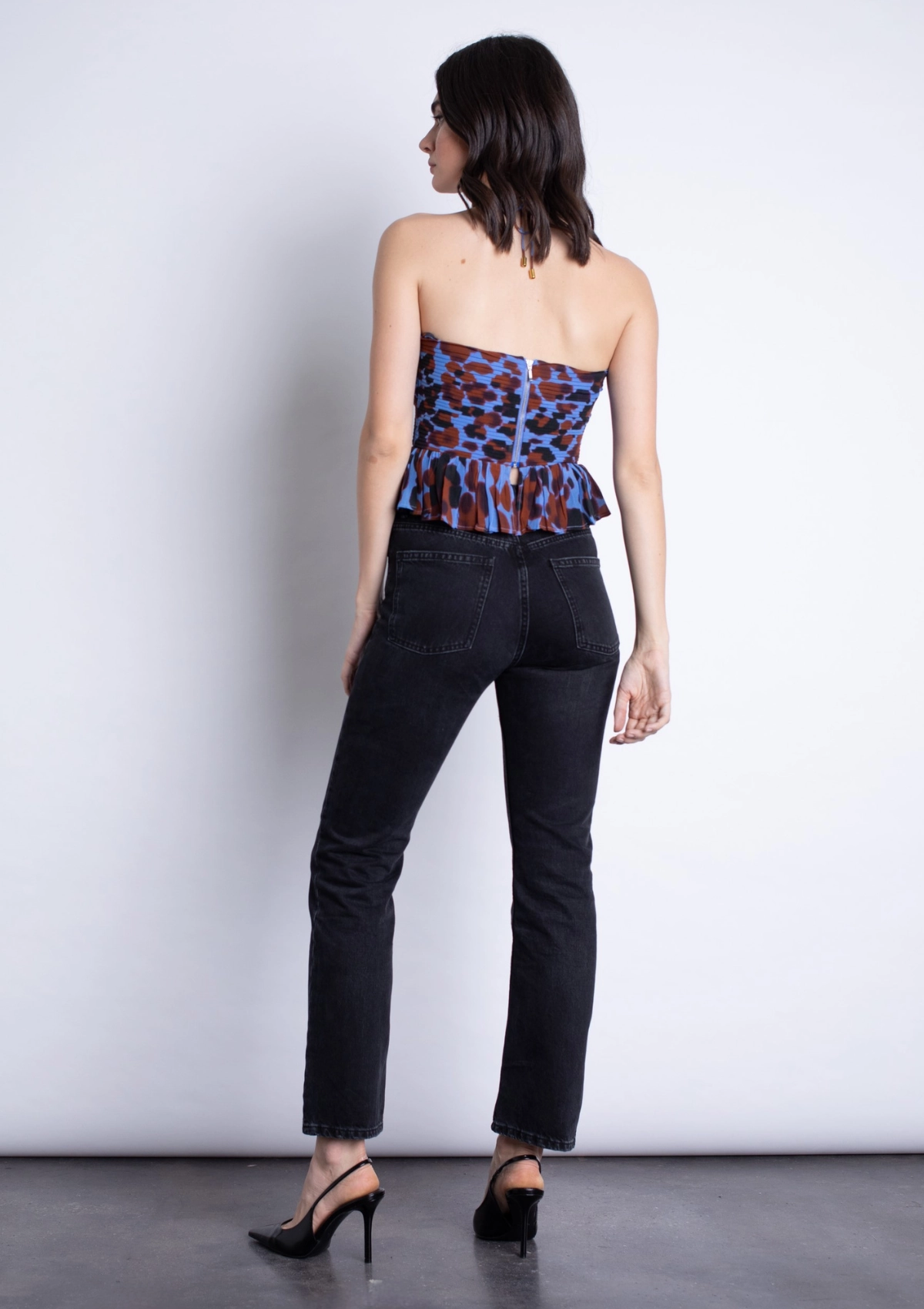 Soft Inner Lining Low Profile Stitching Malwa Print Top