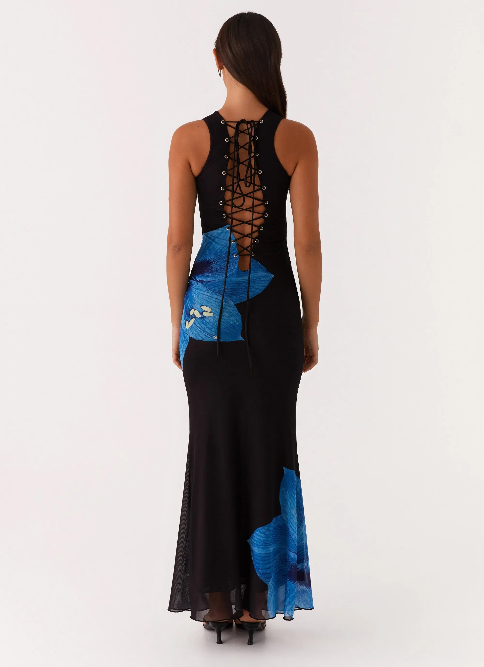 Manhattan Nights Maxi Dress - Black Fall Go