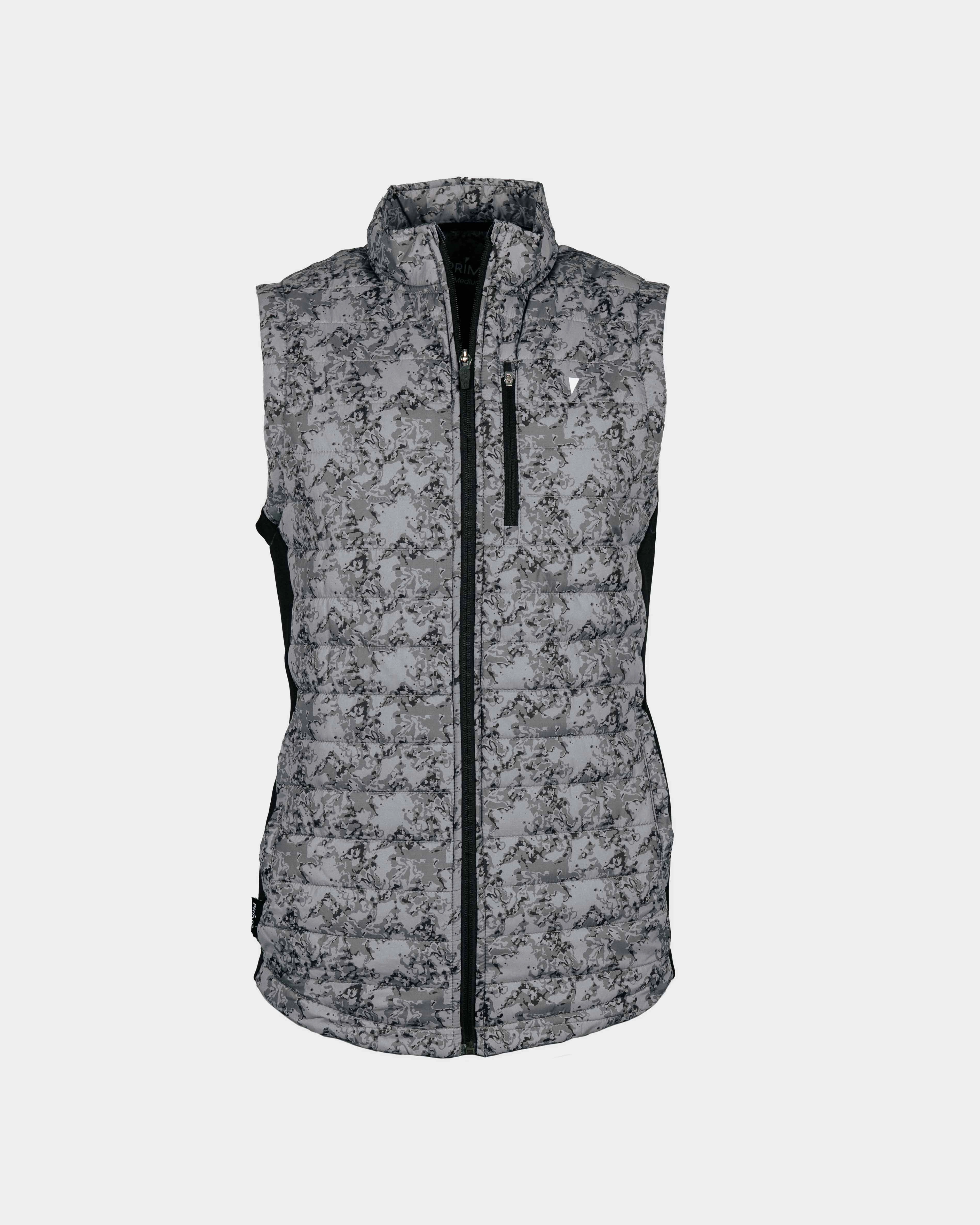 Non Restrictive Cut Ventilation System Marble Puff Vest