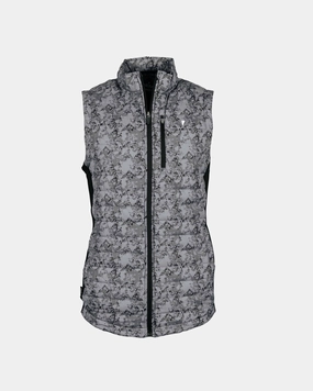 Non Restrictive Cut Ventilation System Marble Puff Vest