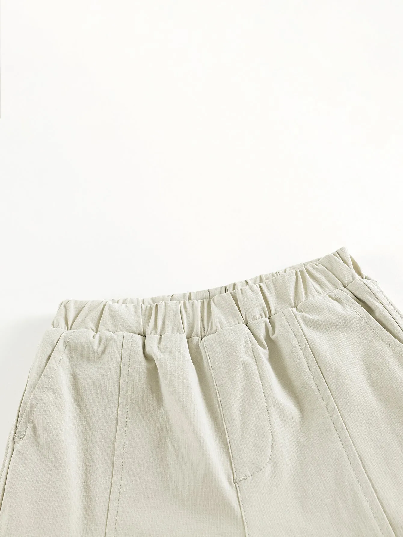 MARC & JANIE Boys Spliced Line Padded Cargo Drawstring Pants 241251