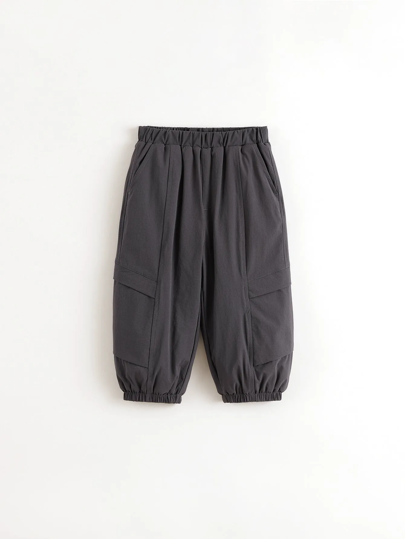 MARC & JANIE Boys Spliced Line Padded Cargo Drawstring Pants 241251