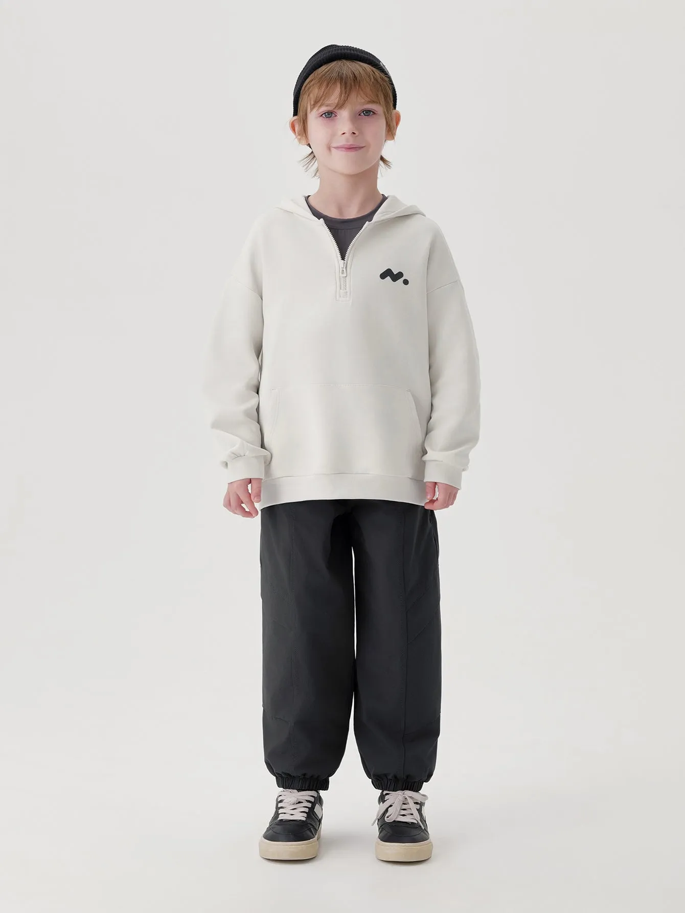 MARC & JANIE Boys Spliced Line Padded Cargo Drawstring Pants 241251