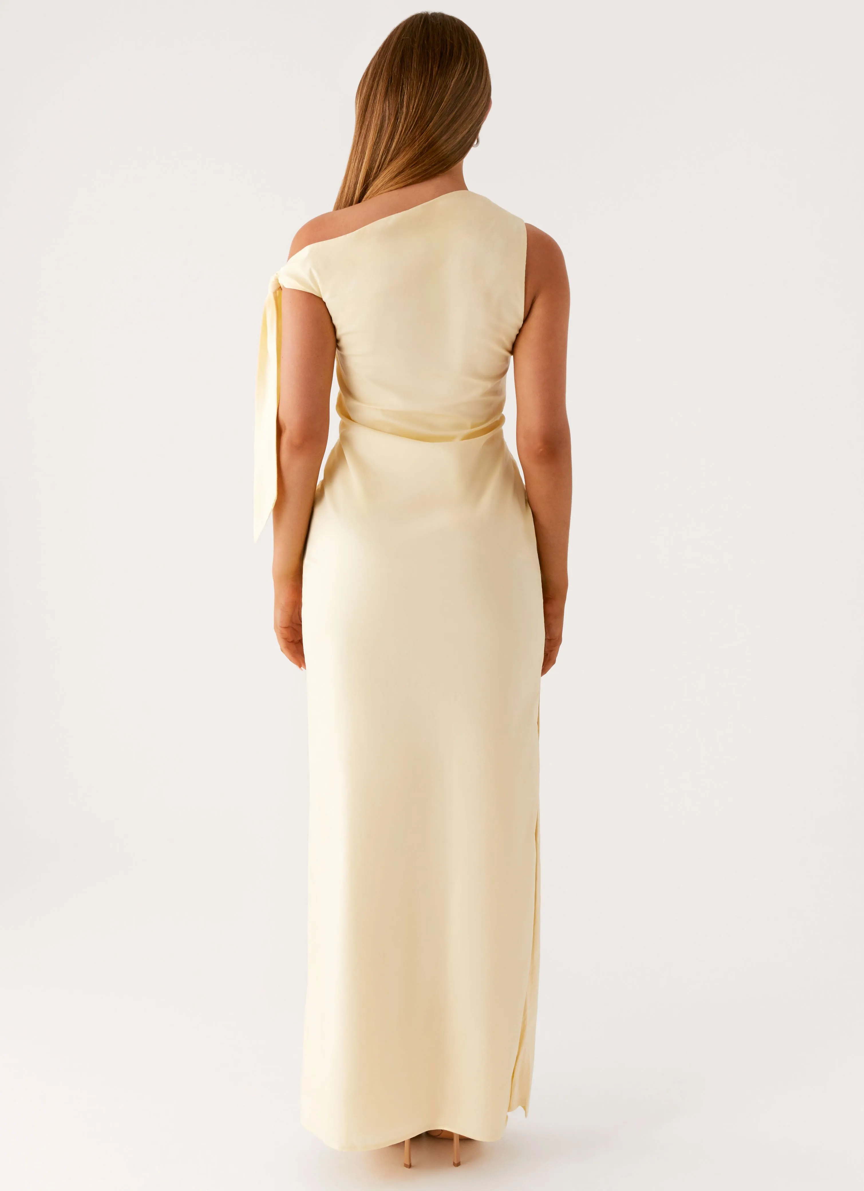 Marella Maxi Dress - Yellow Comfortable and breathable