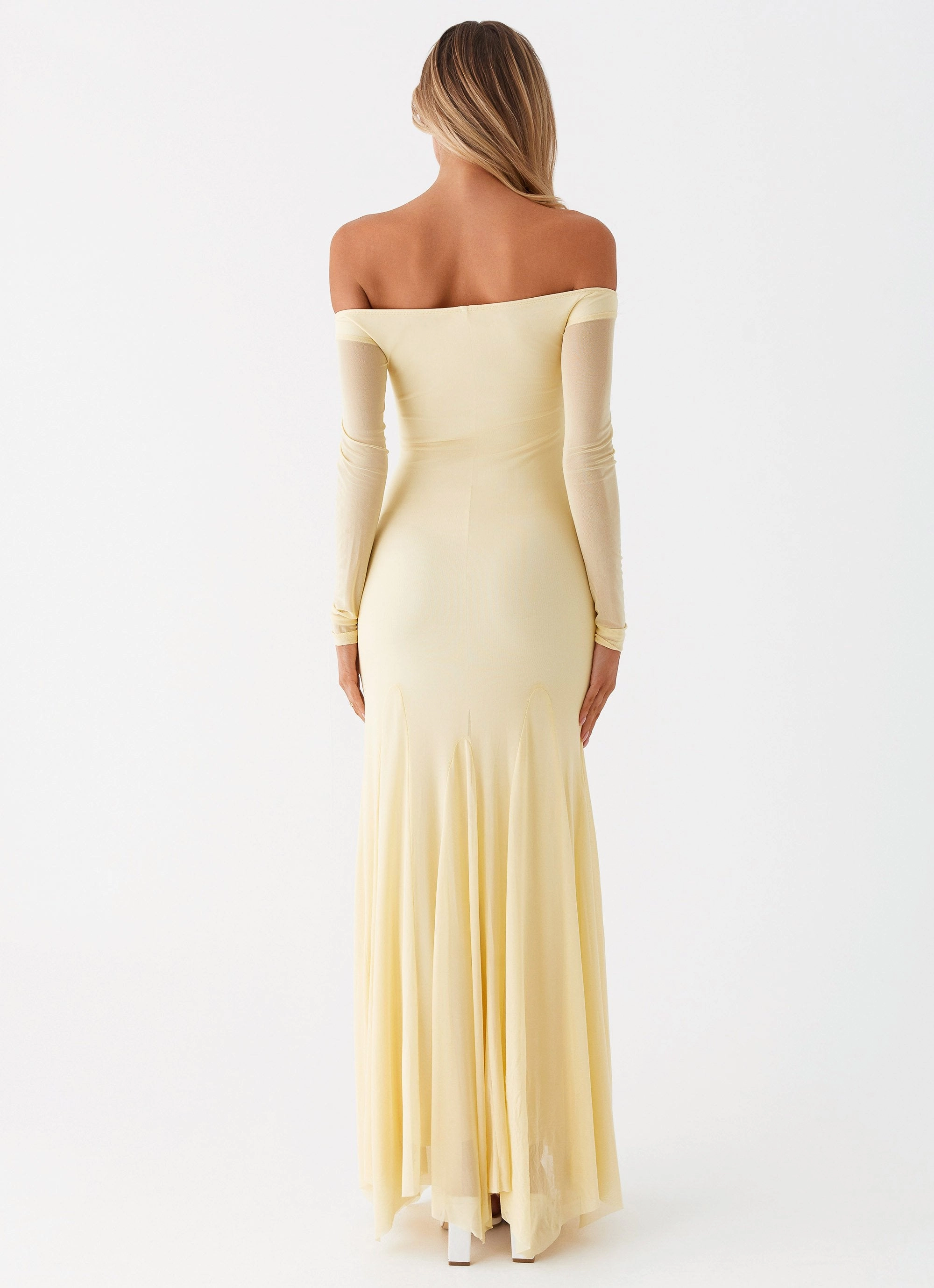 Subtle Stitch SmoothEdgeFinish Maribel Maxi Dress - Yellow