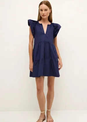 Marie Oliver Kara Dress Naval Bohemian style Formal-look