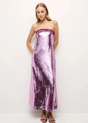 Perfect Layer Calm Aesthetic Marie Oliver Nalonie Dress Violet