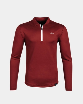 Maroon Blade Quarter Zip Quick Release Fastener Fade Resistant Treatment