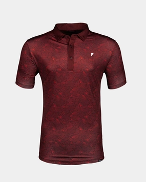 Maroon Ocean Spray Classic Polo Reflective Trims