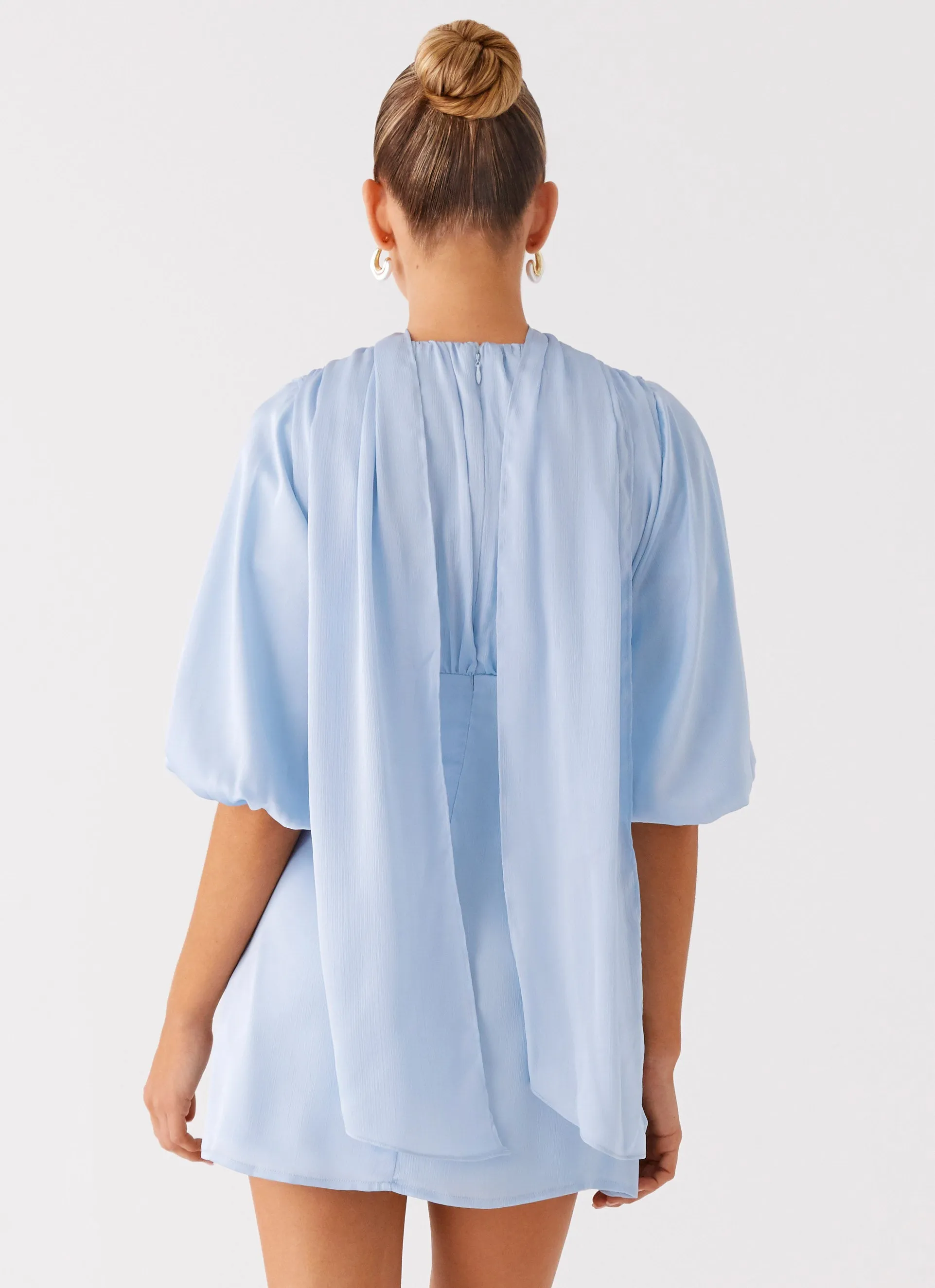 Inner lining Movement Feel Mary Mini Dress - Blue