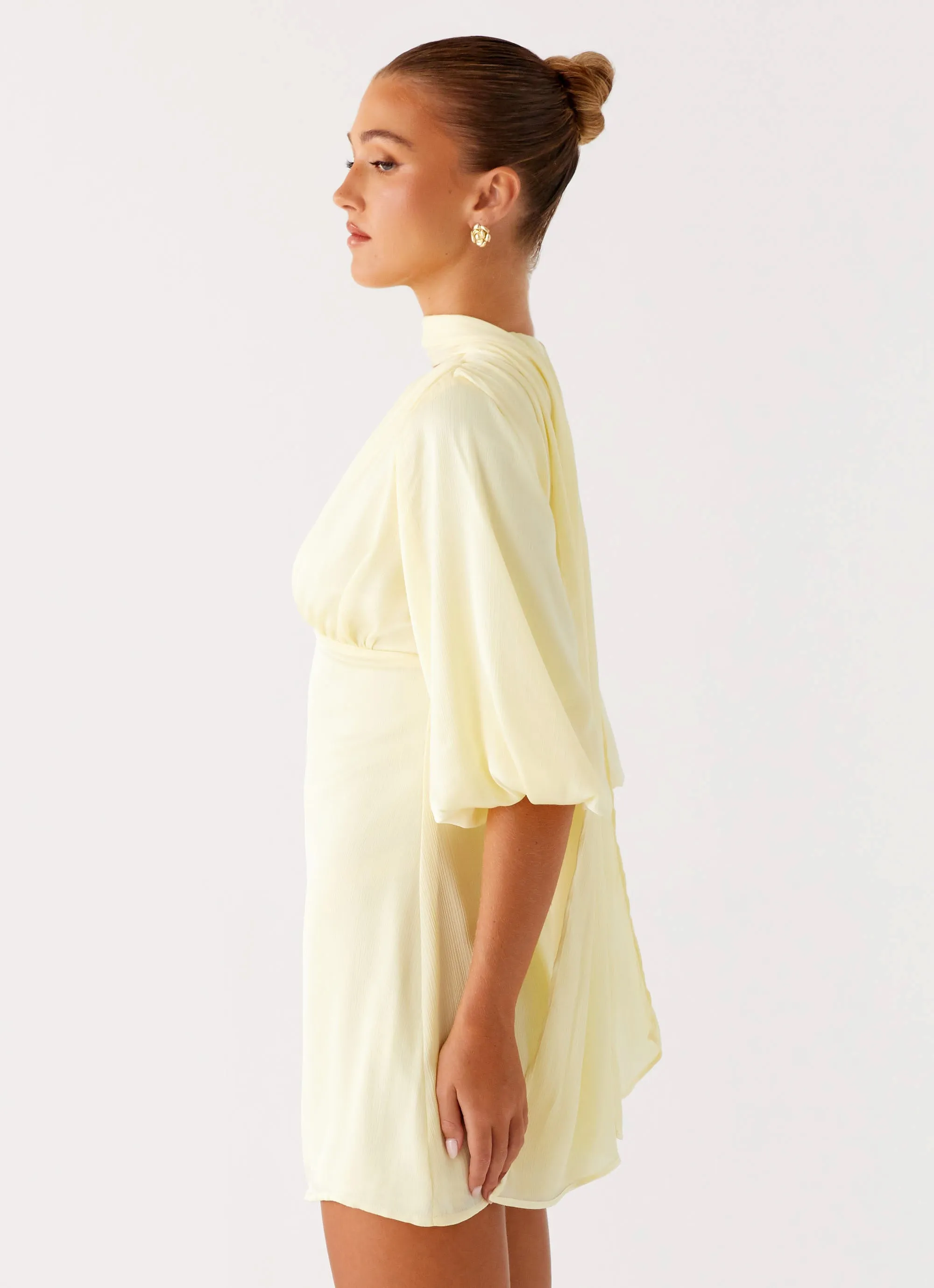 Mary Mini Dress - Yellow All Day Ready