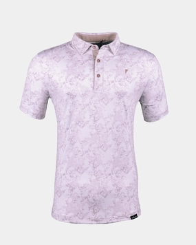Convertible Style Bonded Seam Technique Mauve Marble Classic Polo