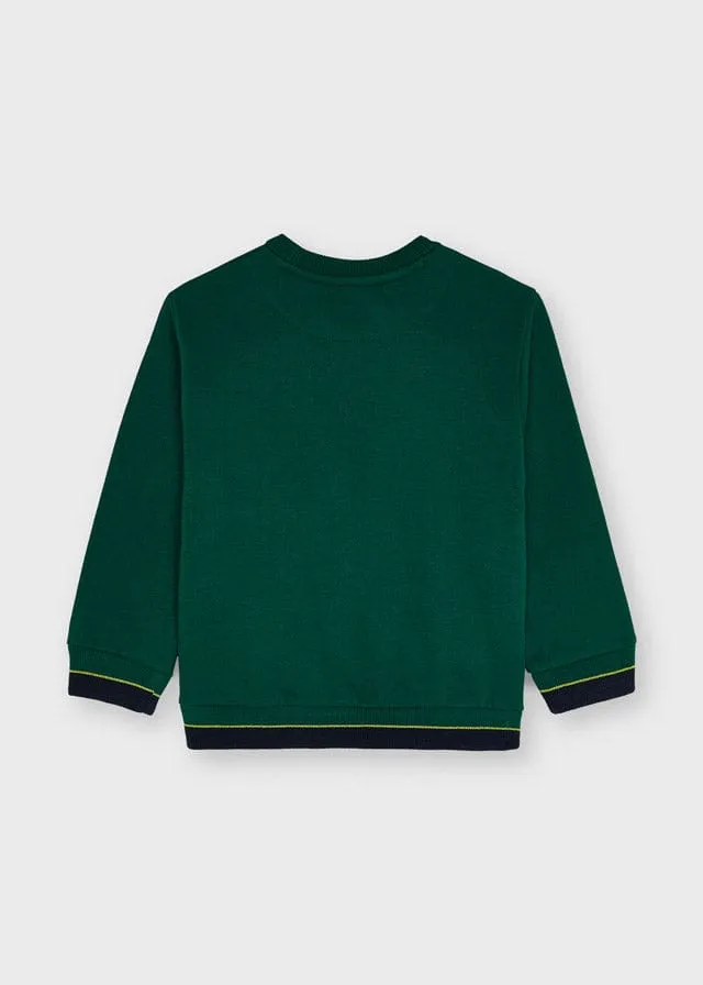 Mayoral Embroidered Earth Pullover