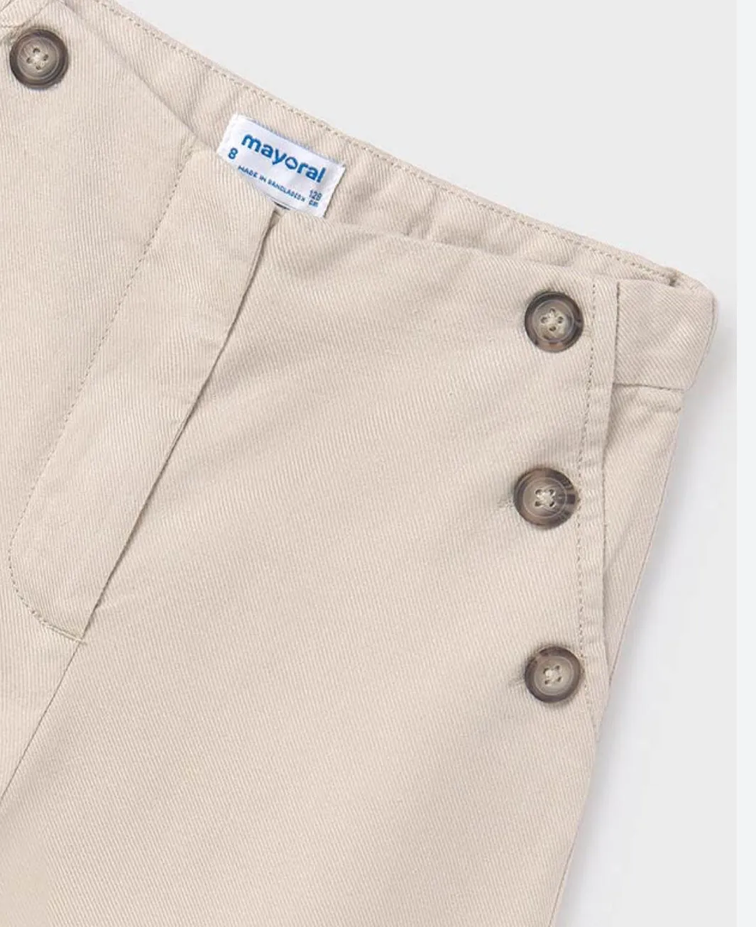 Mayoral Youth Girls Cropped Culotte Sailor Pants: Sizes 8 to 18 Years