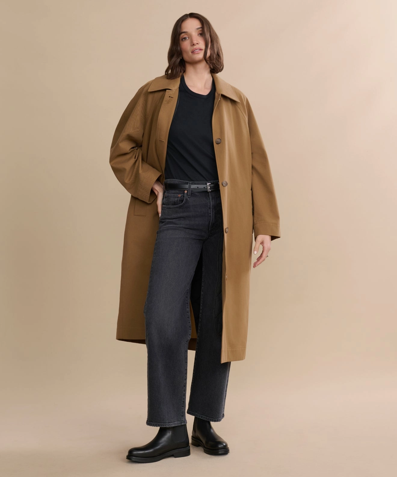 Oversized Fit McCall Trench Coat