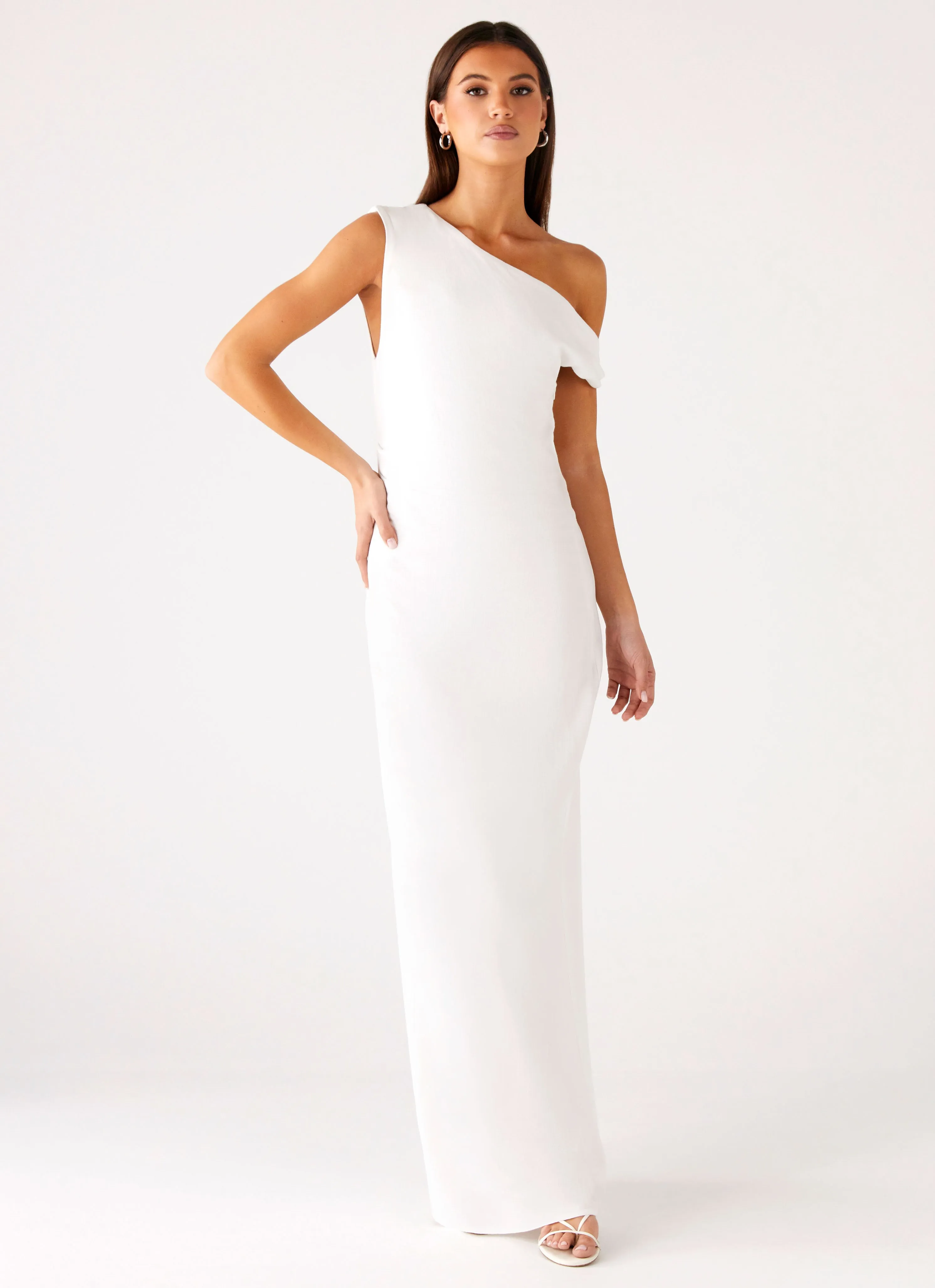 Smart and Relaxed Mckenna Maxi Dress - White