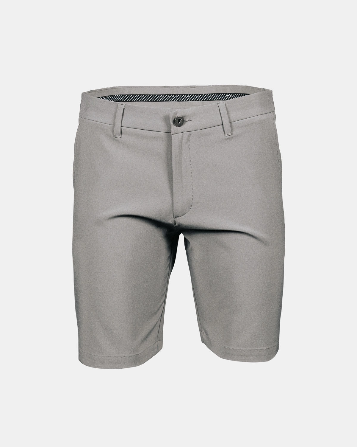 Men's Ash Gray Golf Shorts Side Pockets