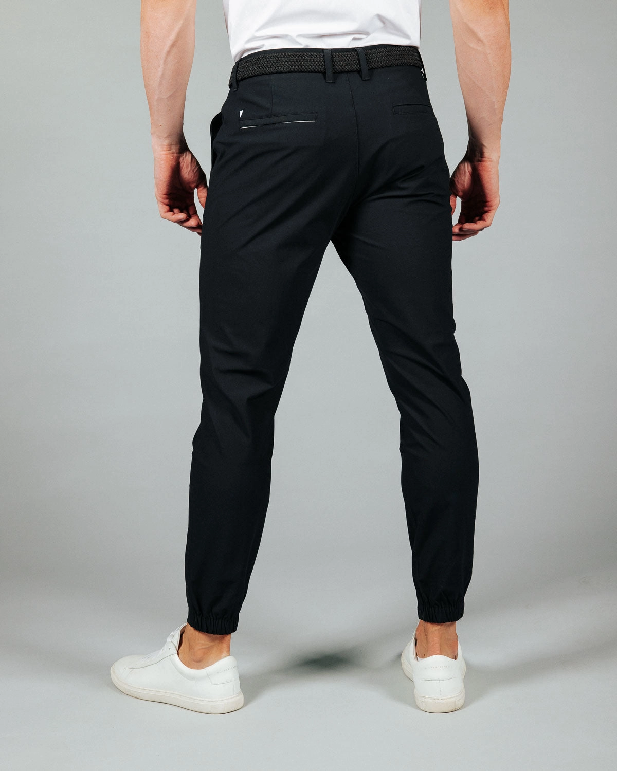 Lightweight Weave Sport Comfort Men's Black City Jogger