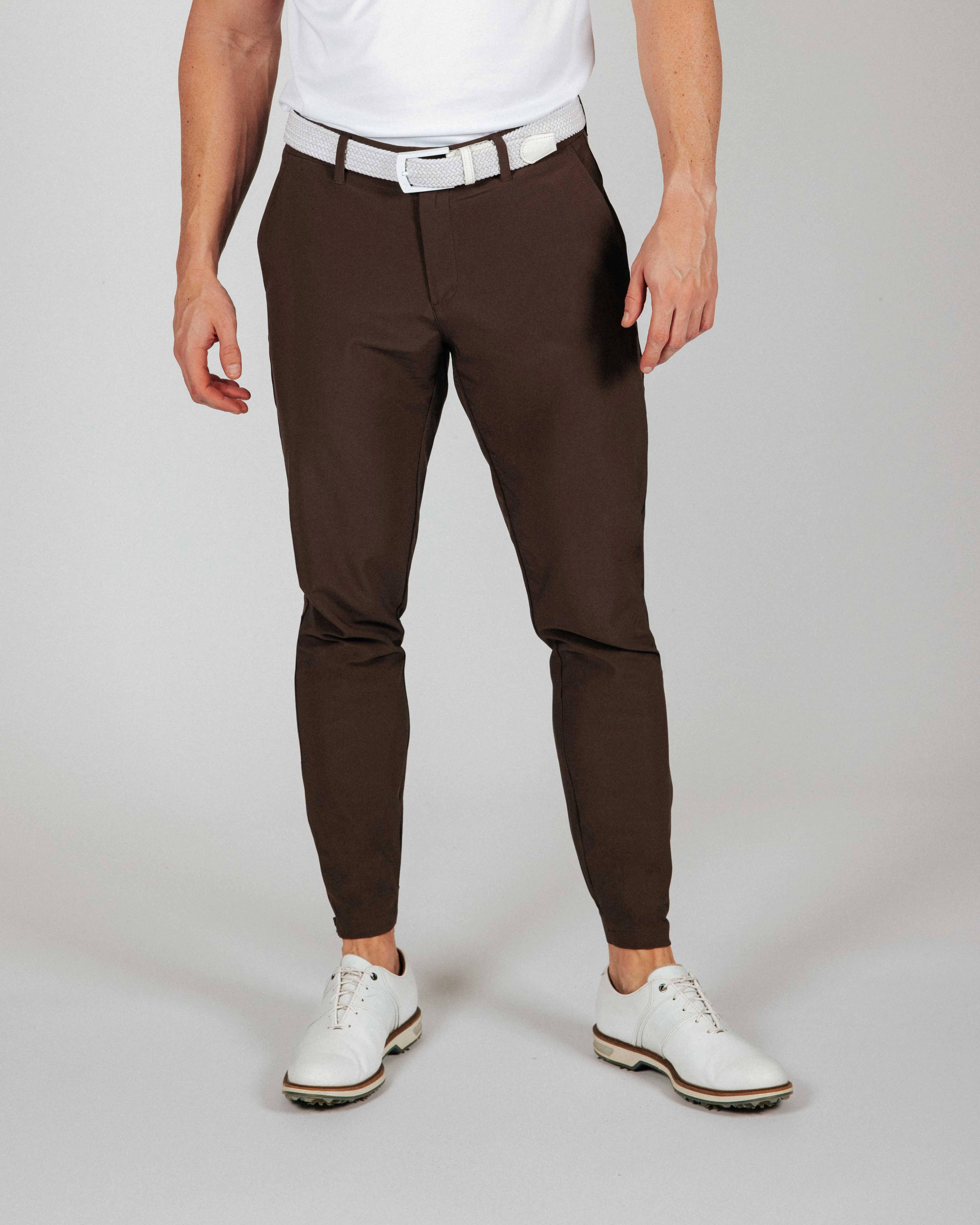 Modular Attachment FadeResistantTreatment Men's Brown Golf Jogger