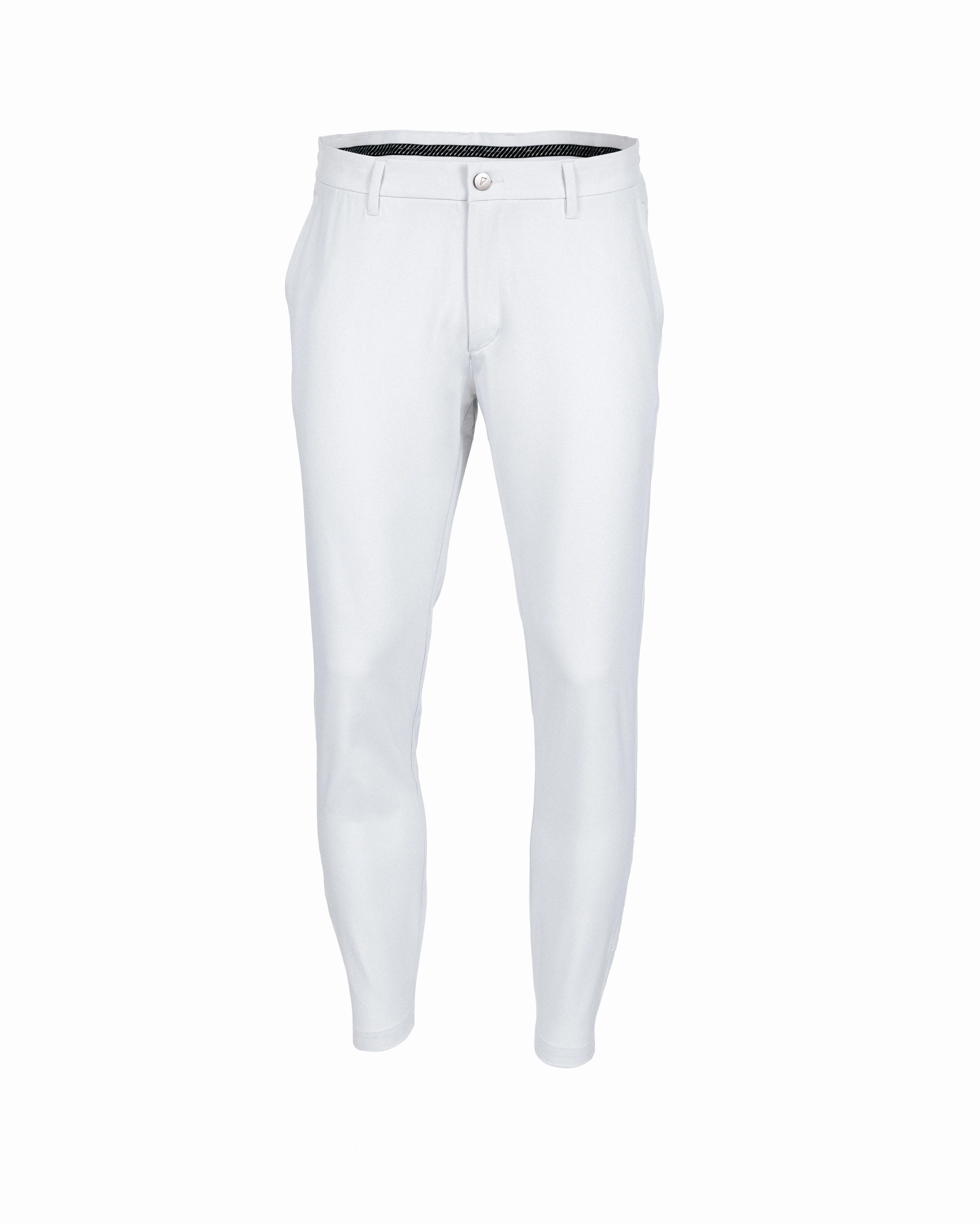 Men's Cloud White Golf Jogger Modern Layer Casual Design