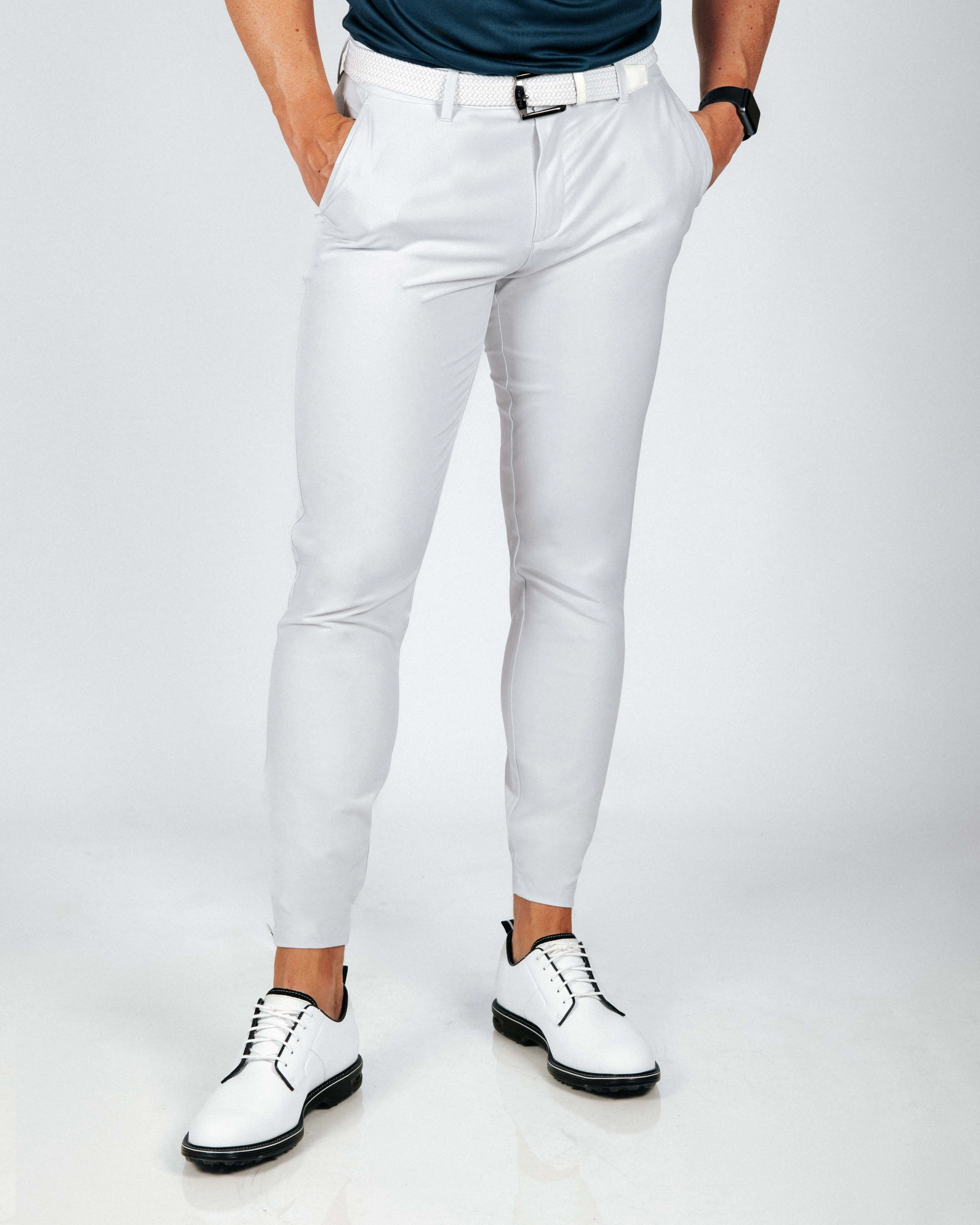 Men's Cloud White Golf Jogger Soft and Cozy