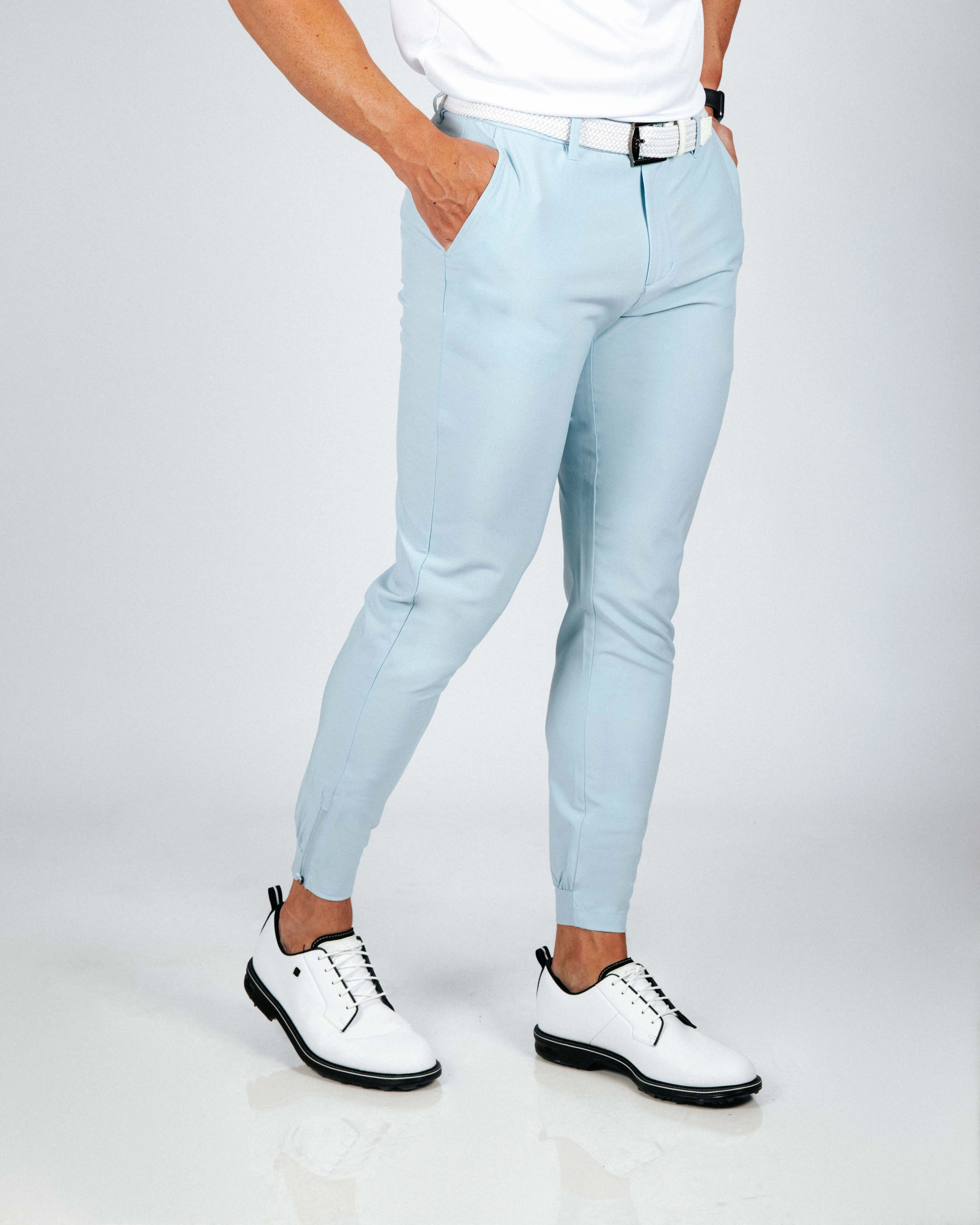 Anti Odor Technology Men's Light Blue Golf Jogger
