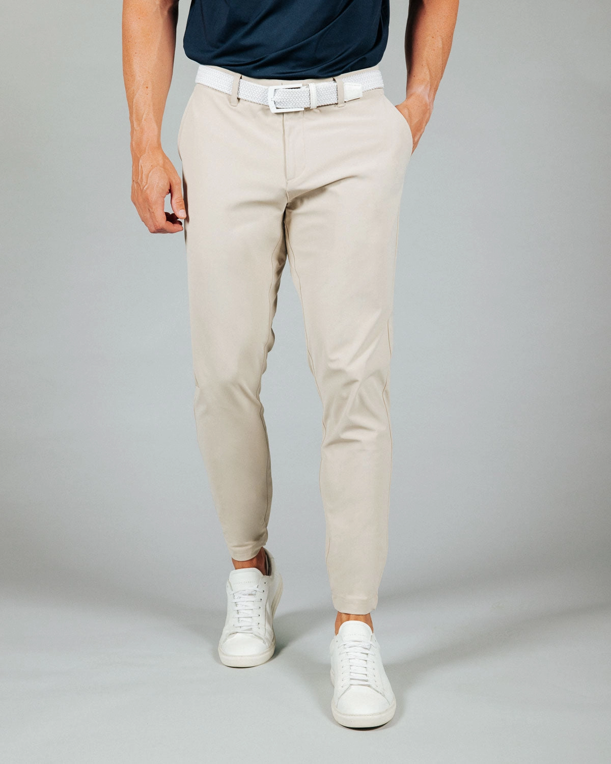 Chic Look Comfy Fit Men's Light Khaki City Jogger