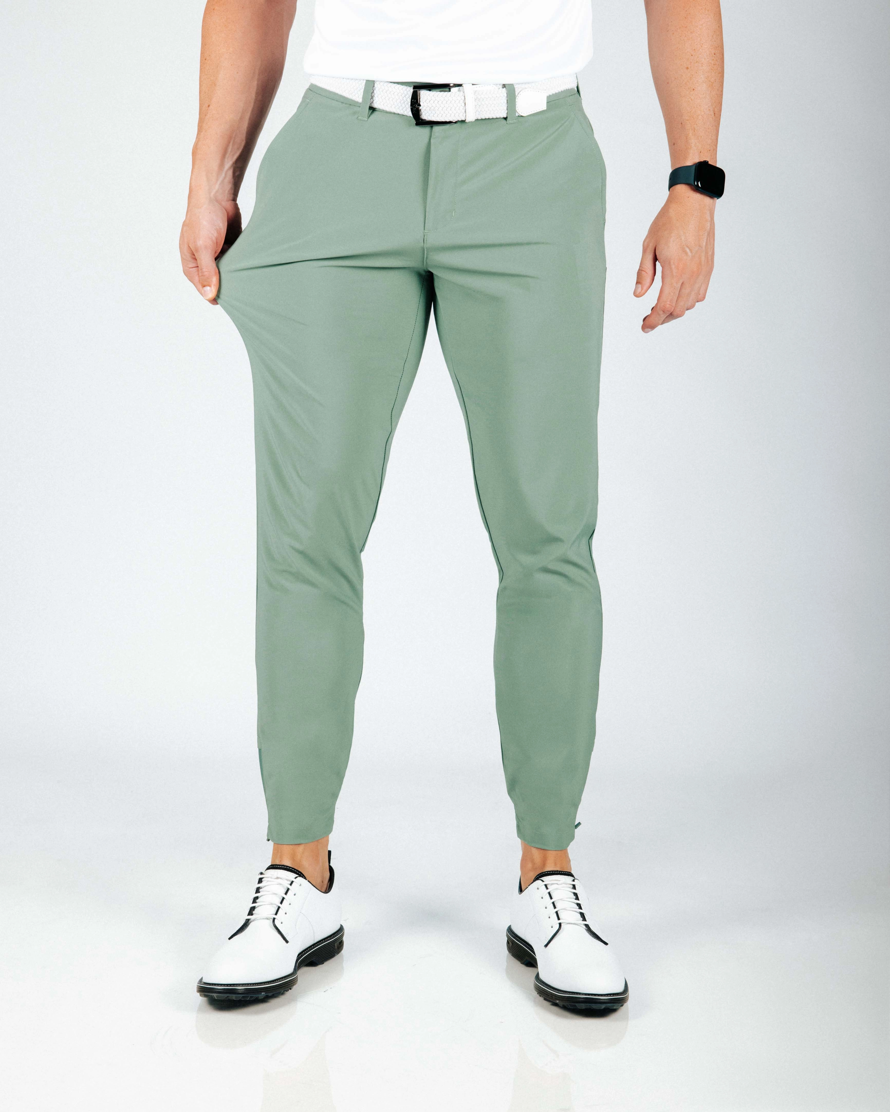 Comfy Shape Men's Sage Green Golf Jogger